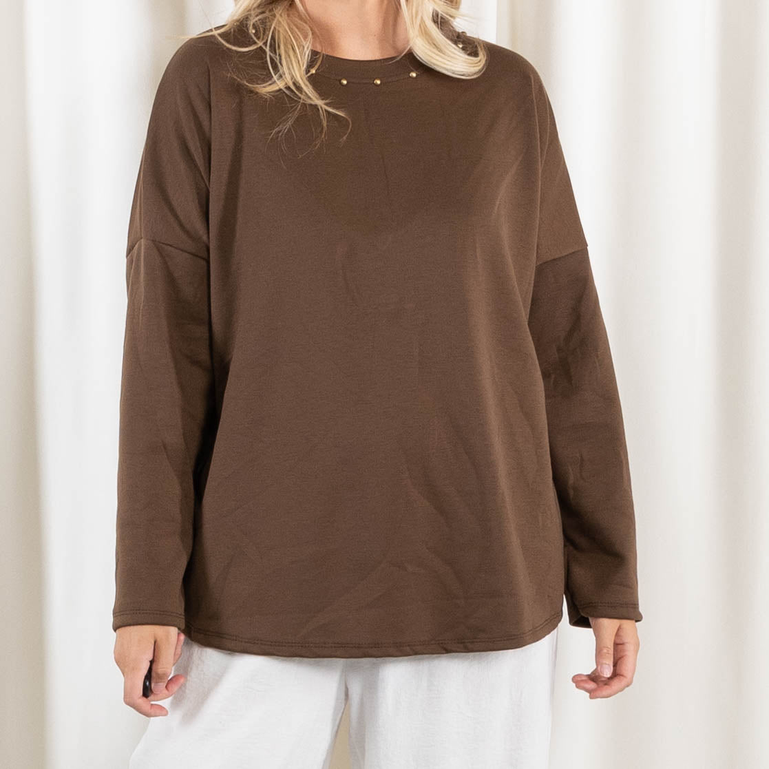 Andrea sweatshirt, Choko