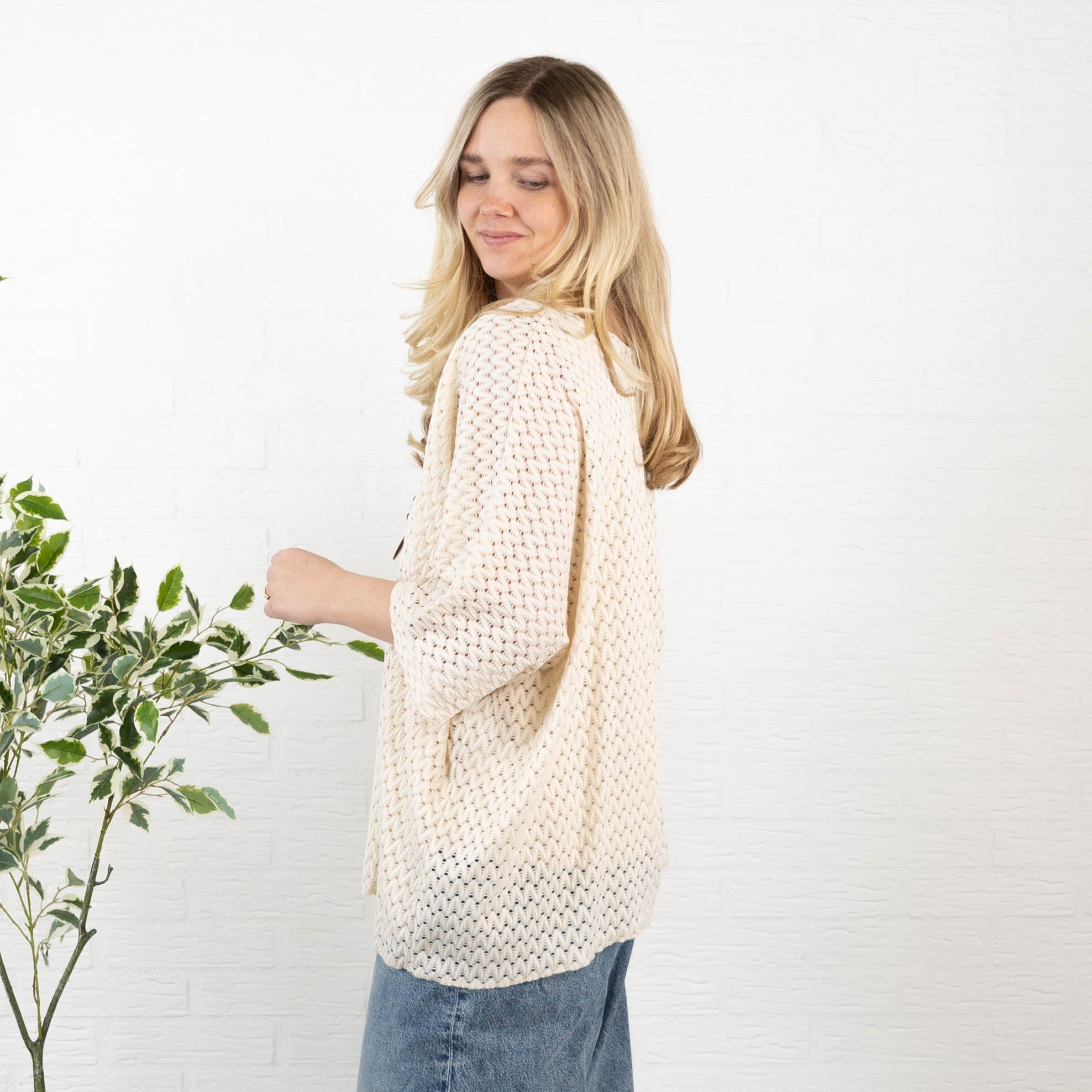 Hanne overdel, Beige