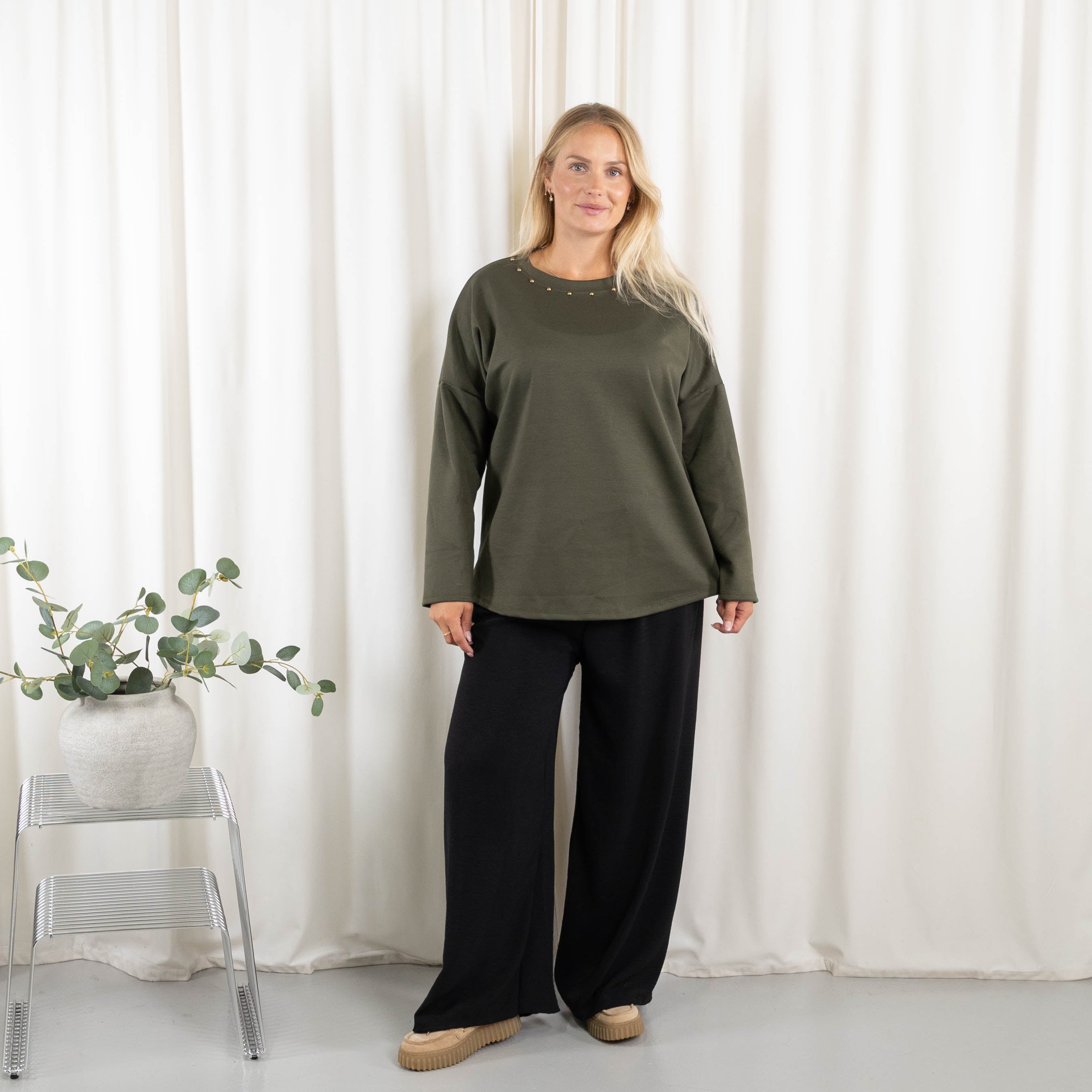 Andrea sweatshirt, Khaki