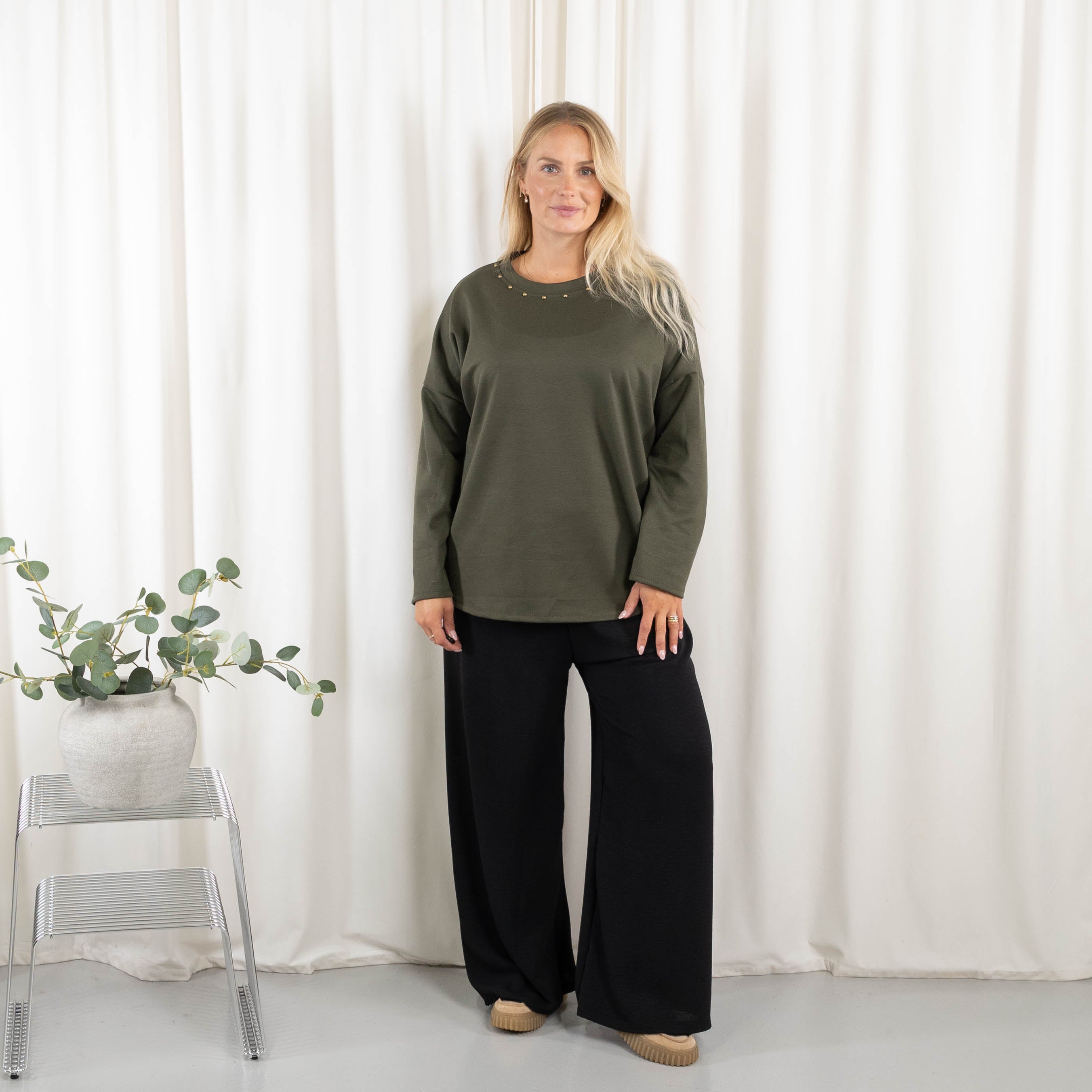 Andrea sweatshirt, Khaki