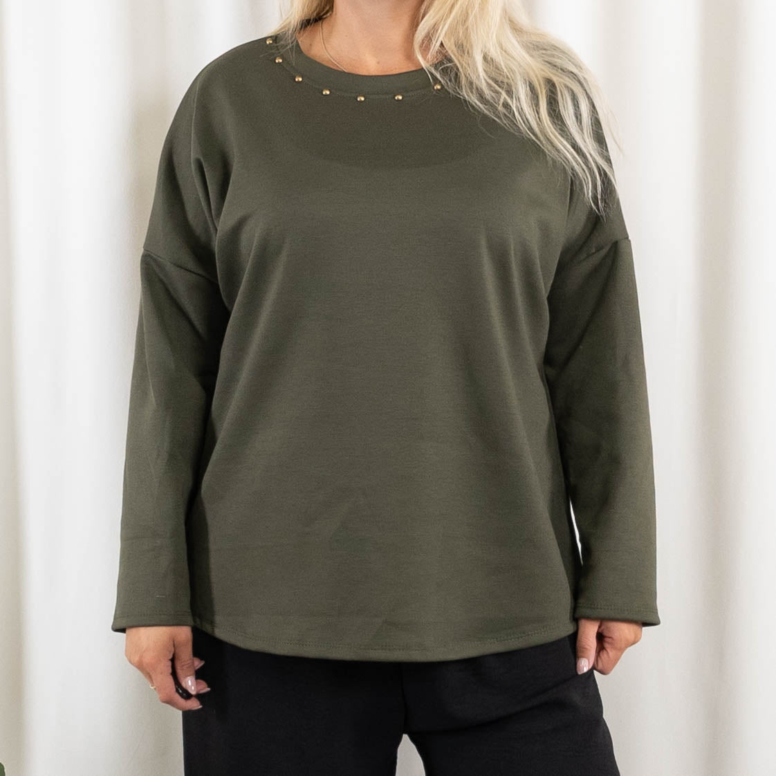 Andrea sweatshirt, Khaki