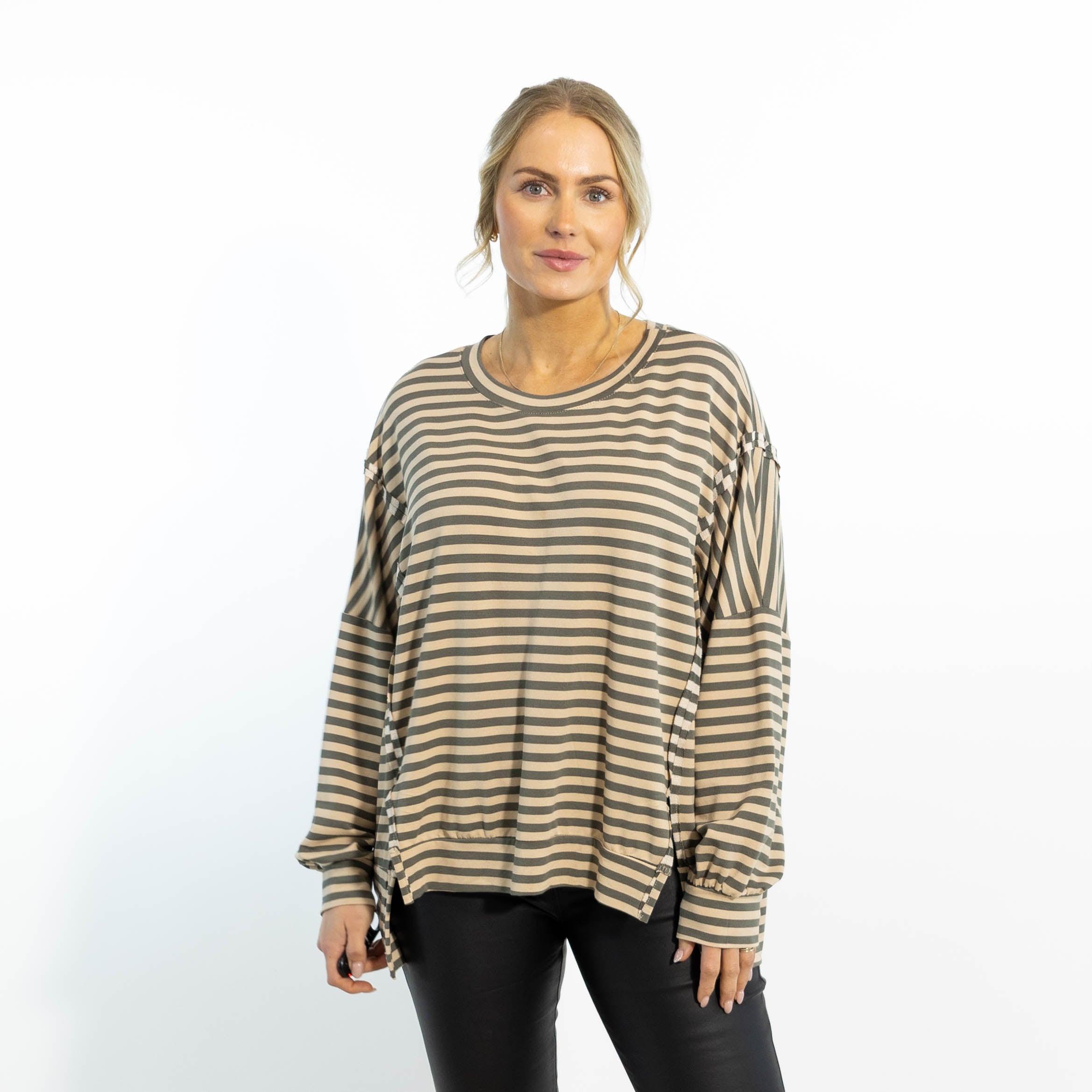 London stribet sweatshirt, Taupe