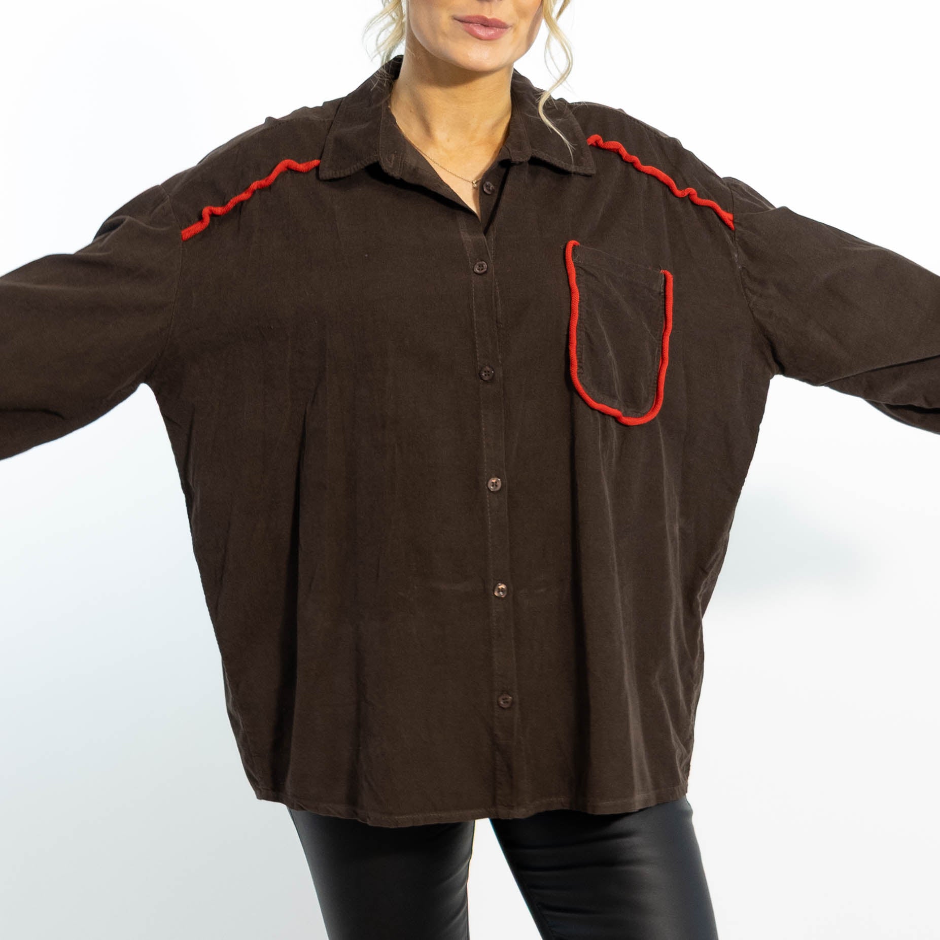 Denny babyfjøjls skjorte, Choko