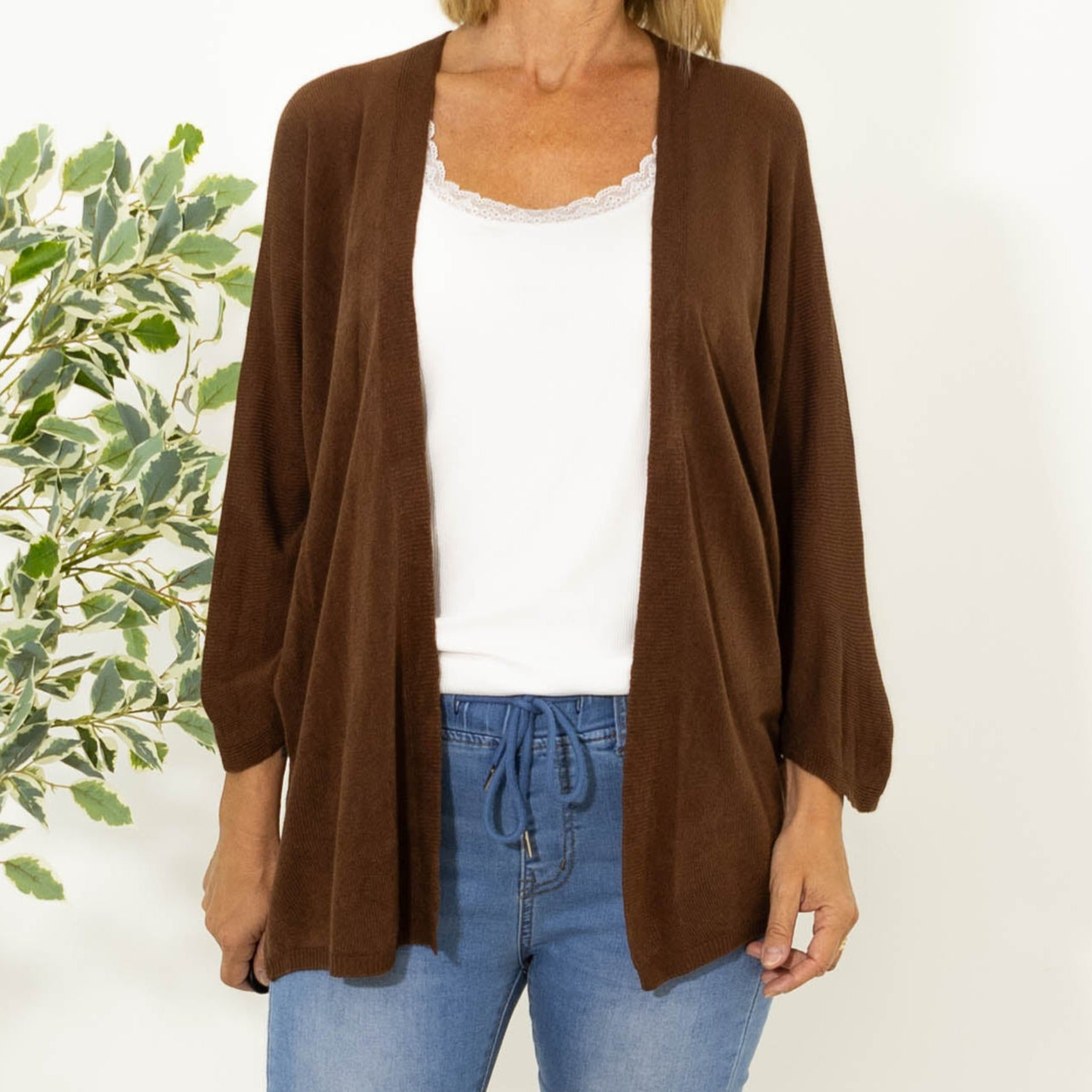 Donna strik cardigan, Choko