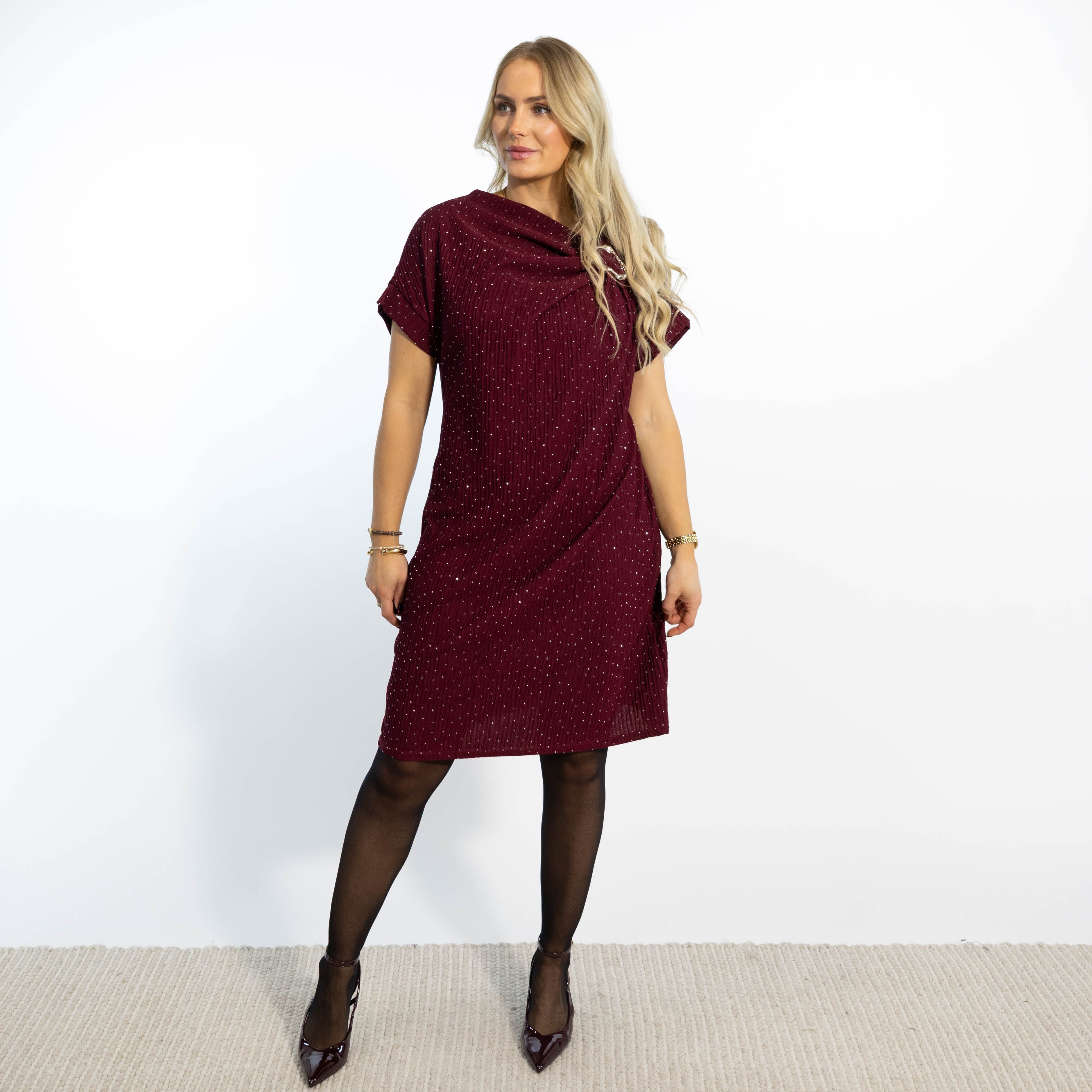 Norma kjole, Bordeaux