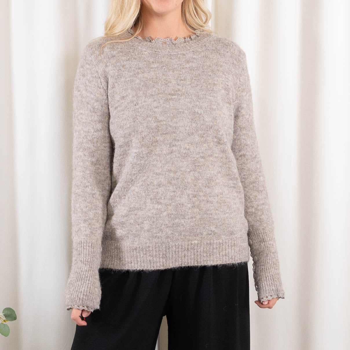 Lorna strik, Taupe