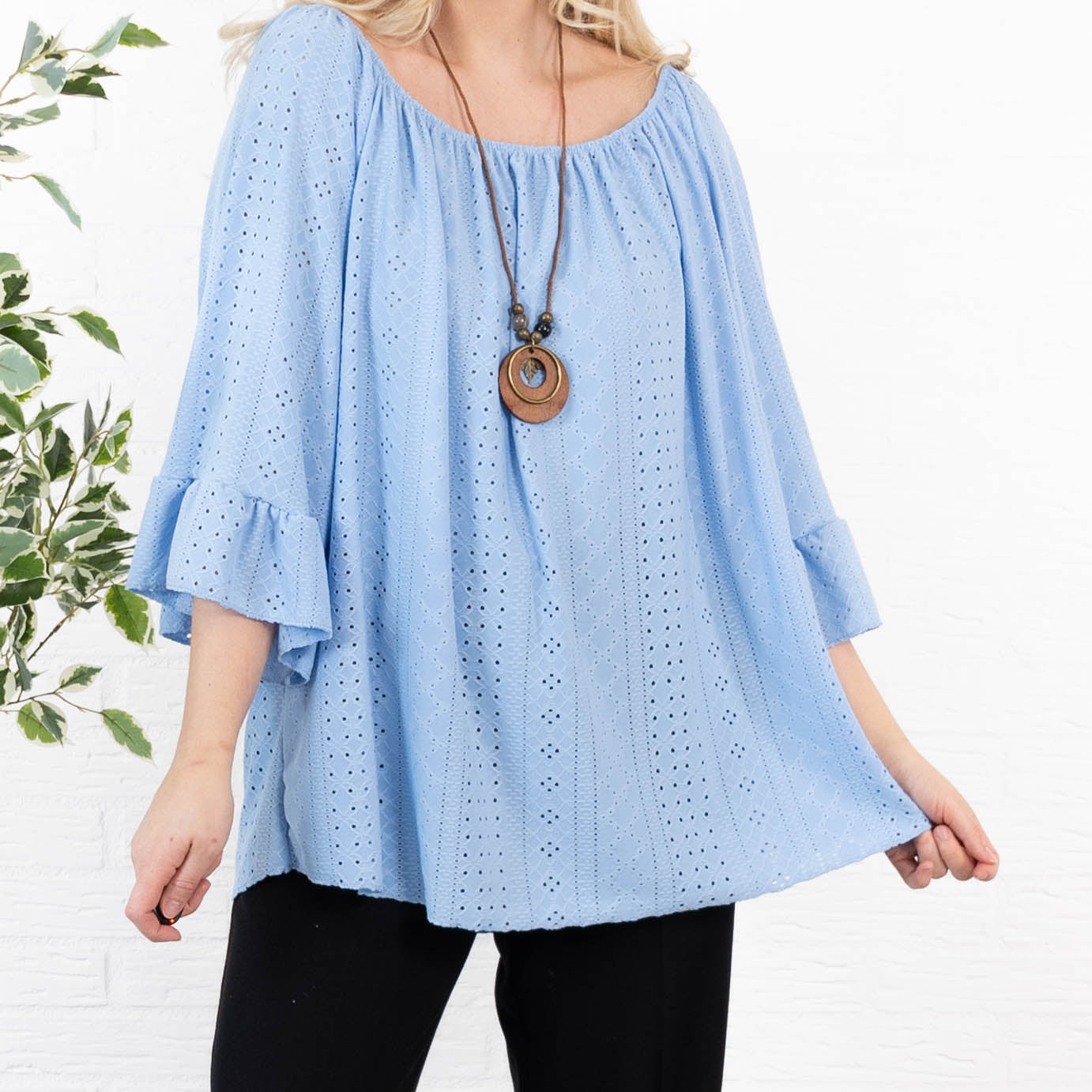 Harlem overdel, Lyseblå