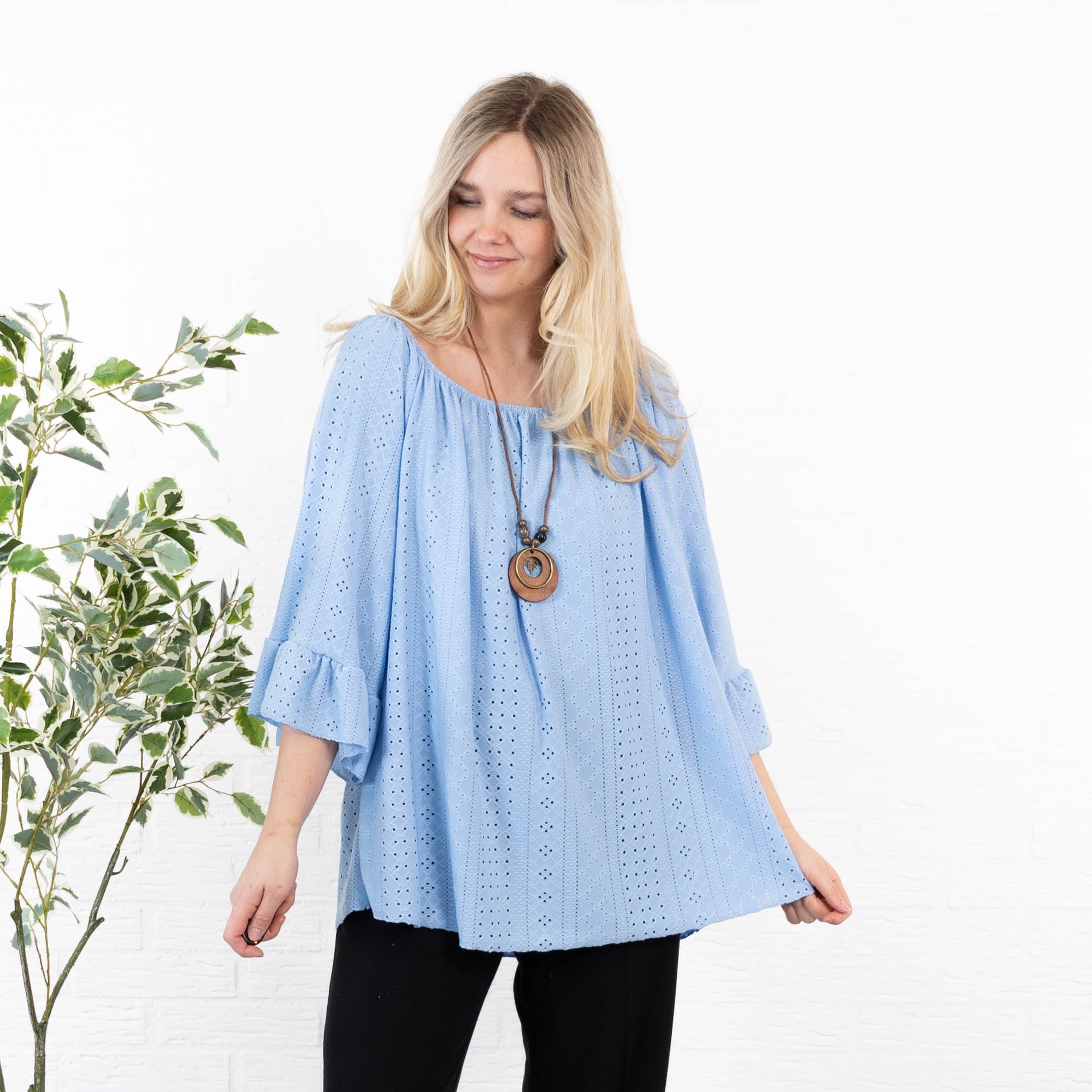 Harlem overdel, Lyseblå