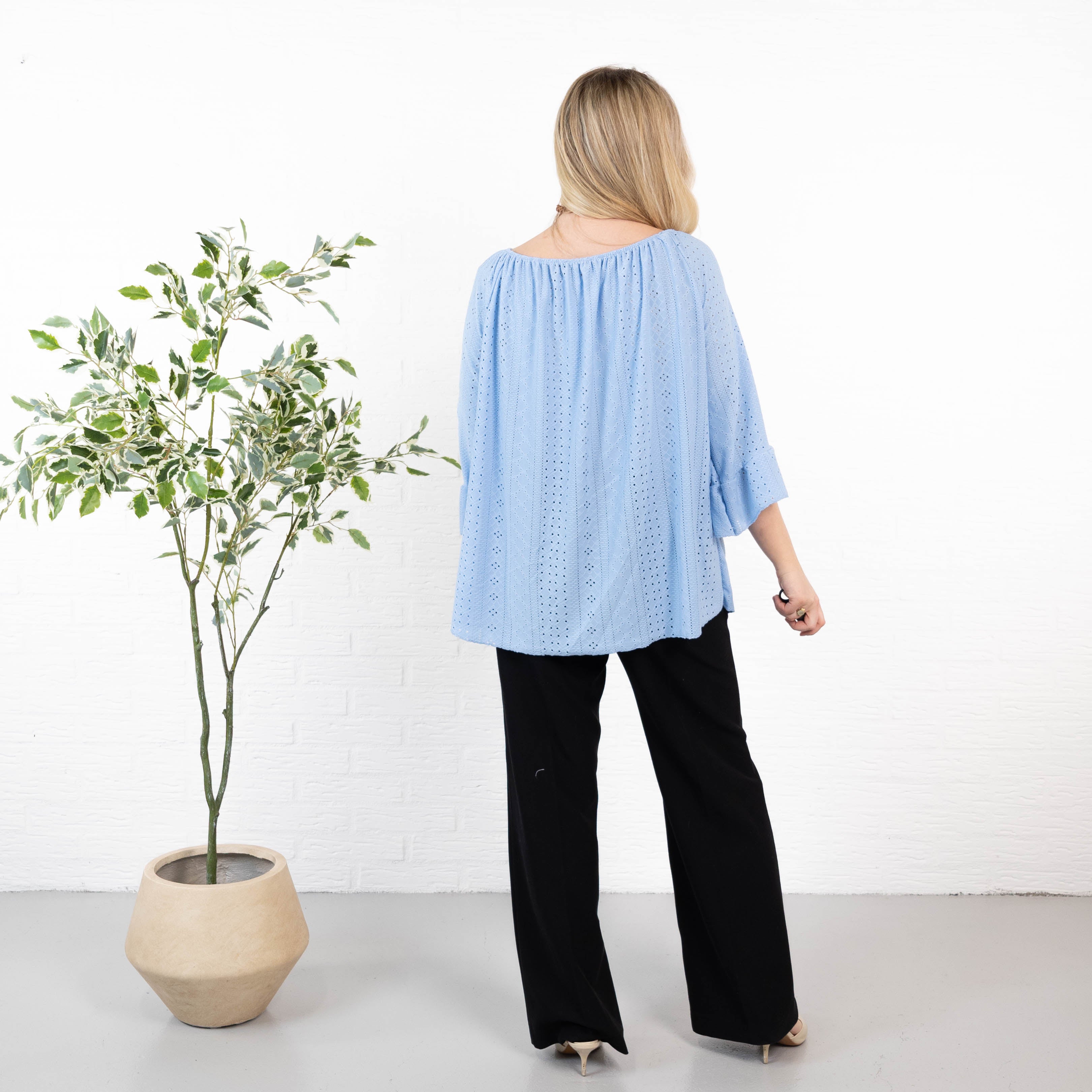 Harlem overdel, Lyseblå