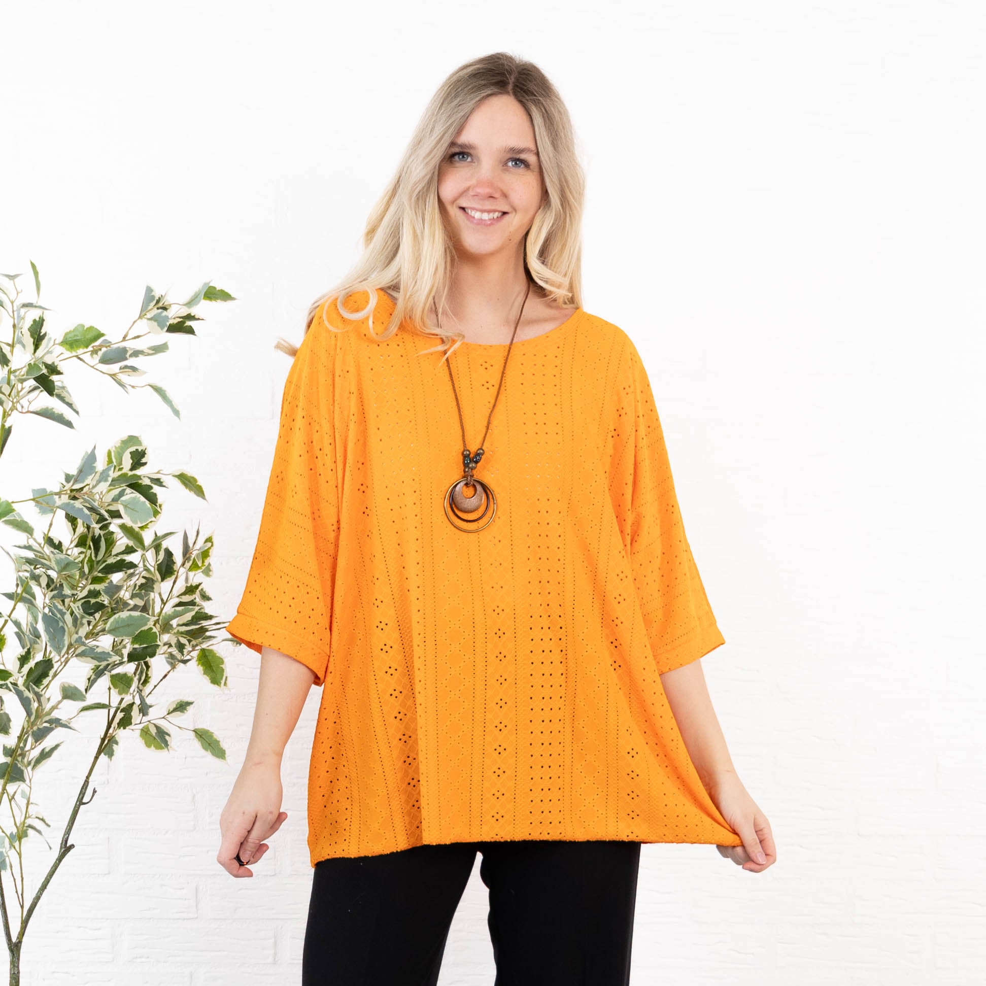 Gina overdel, Orange