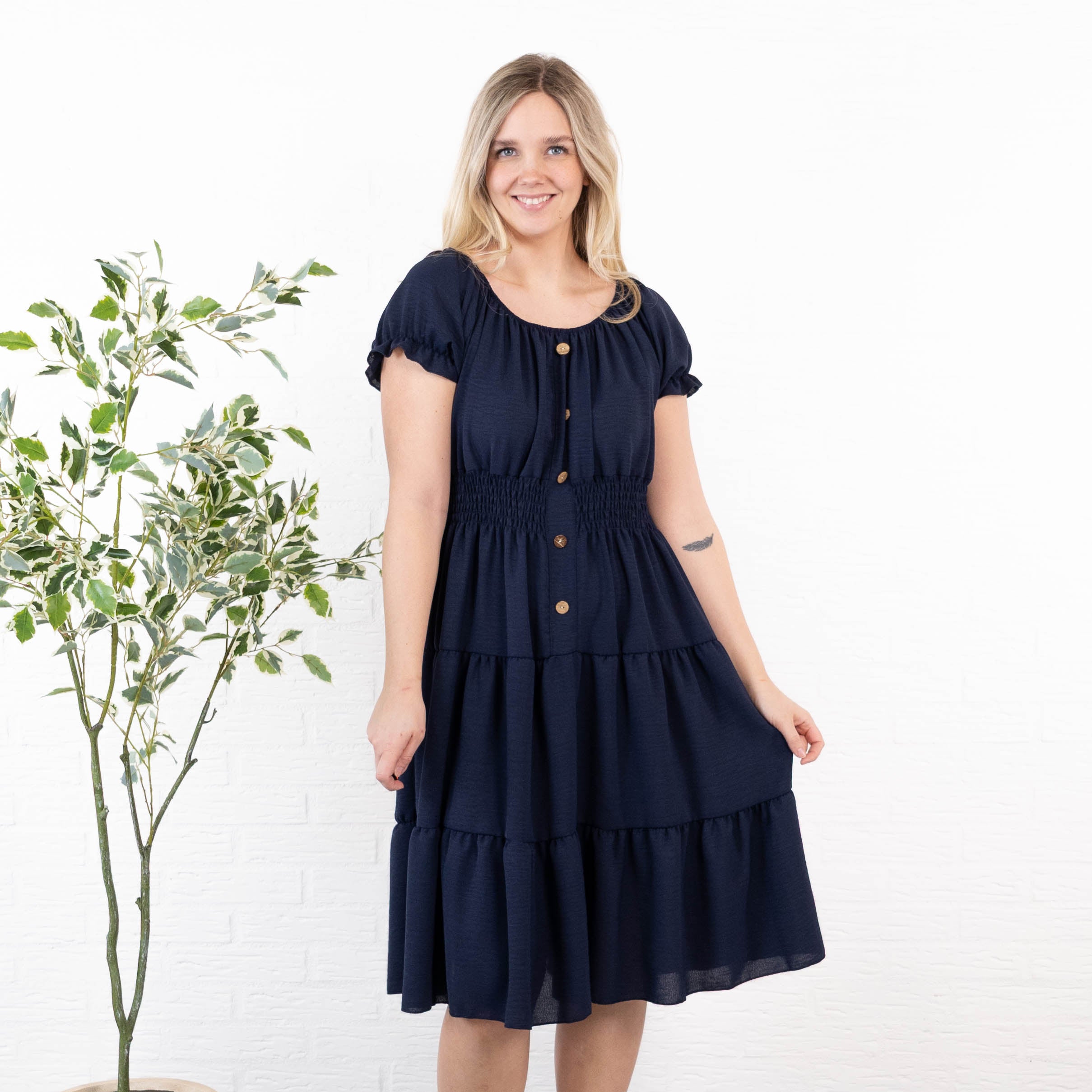 Celest kjole, Navy