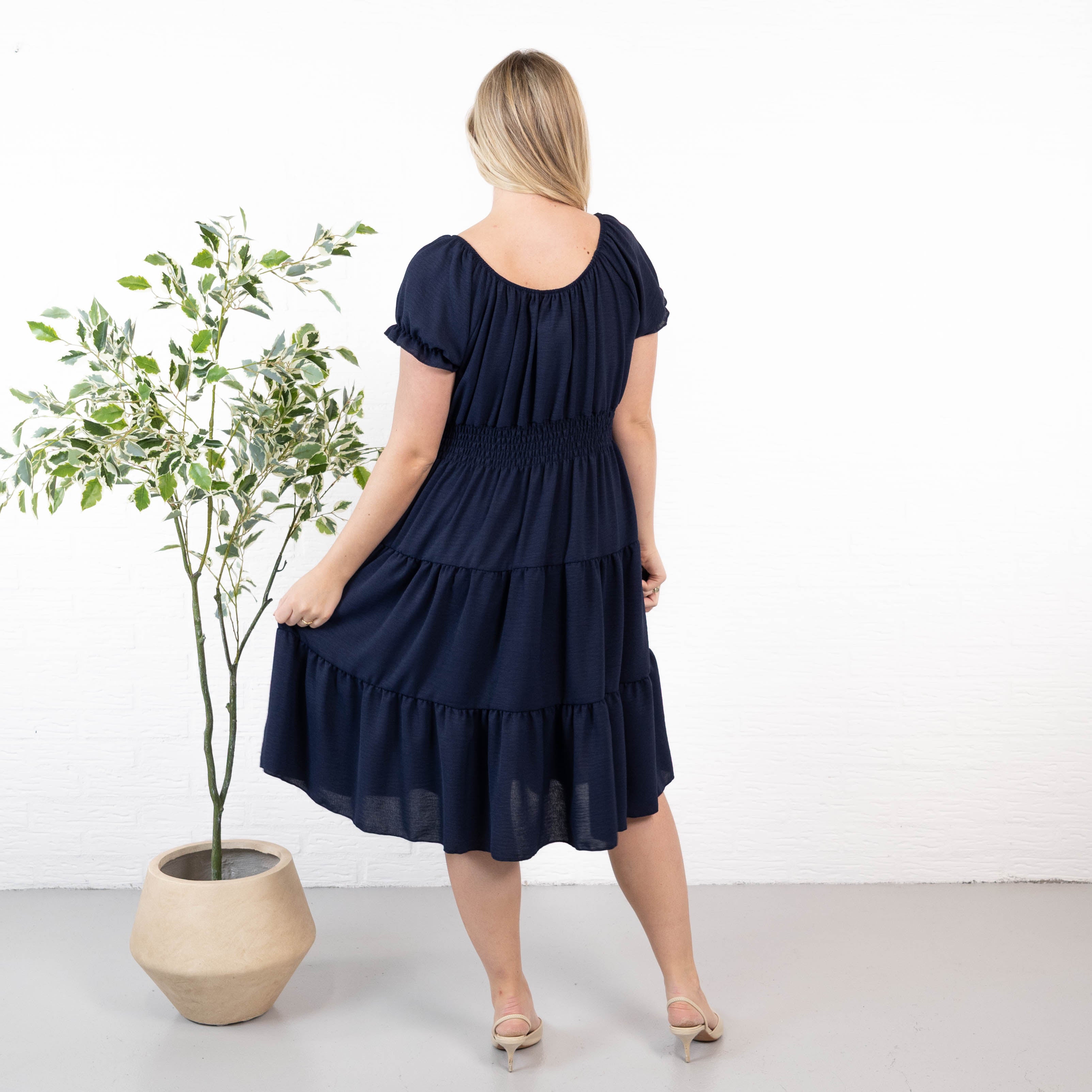 Celest kjole, Navy