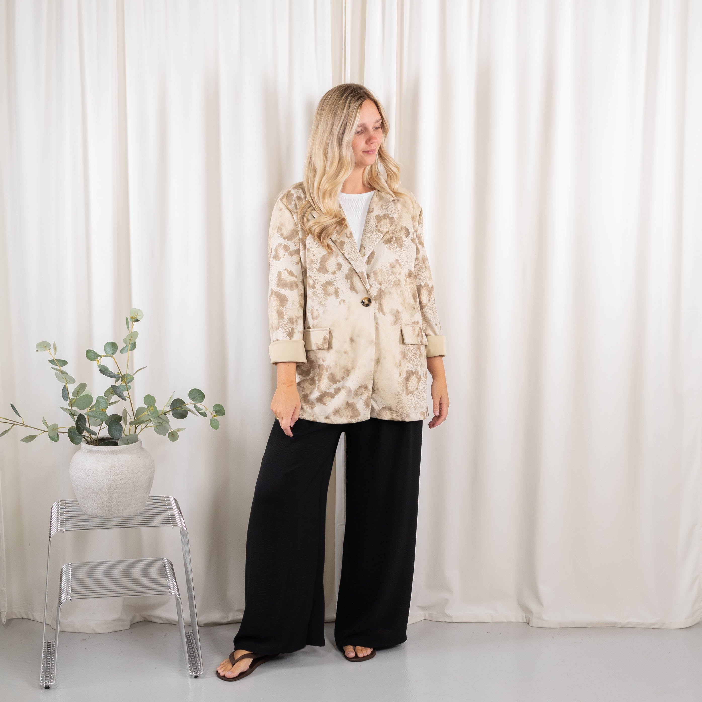 Carrie blazer, Beige
