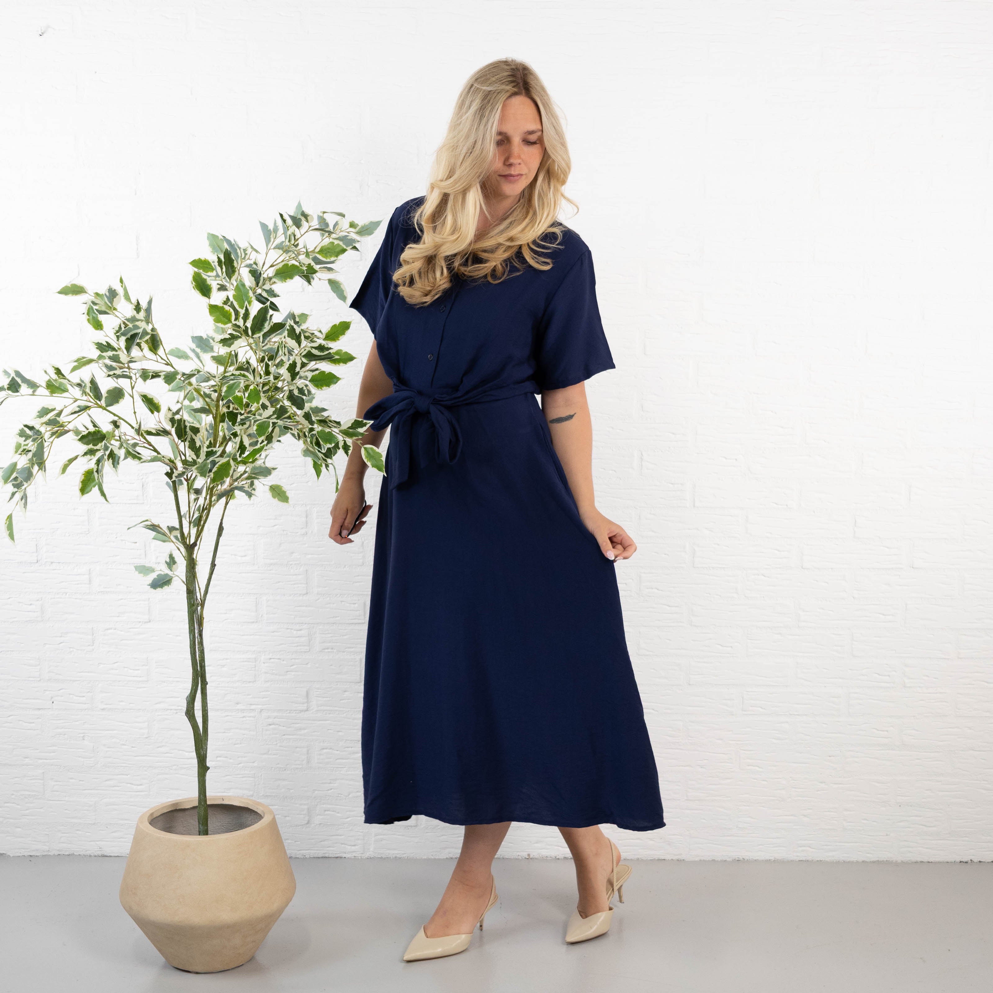 Liberty kjole, Navy