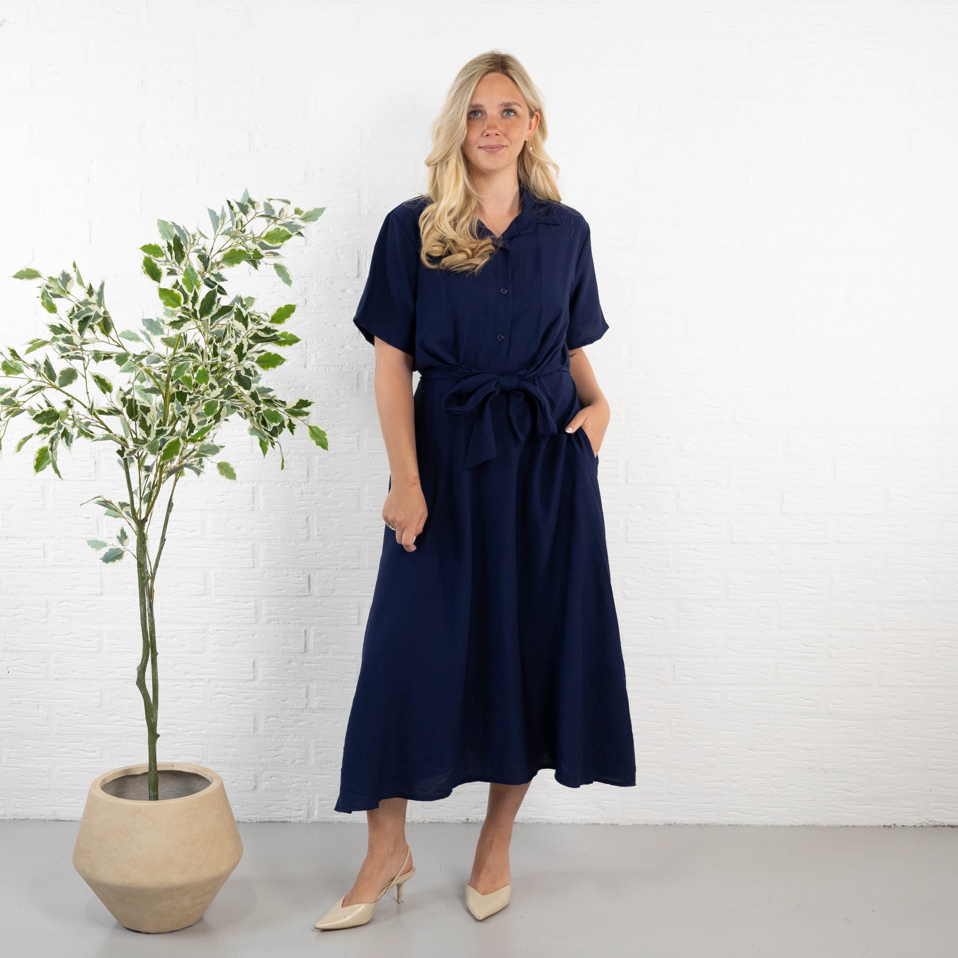 Liberty kjole, Navy