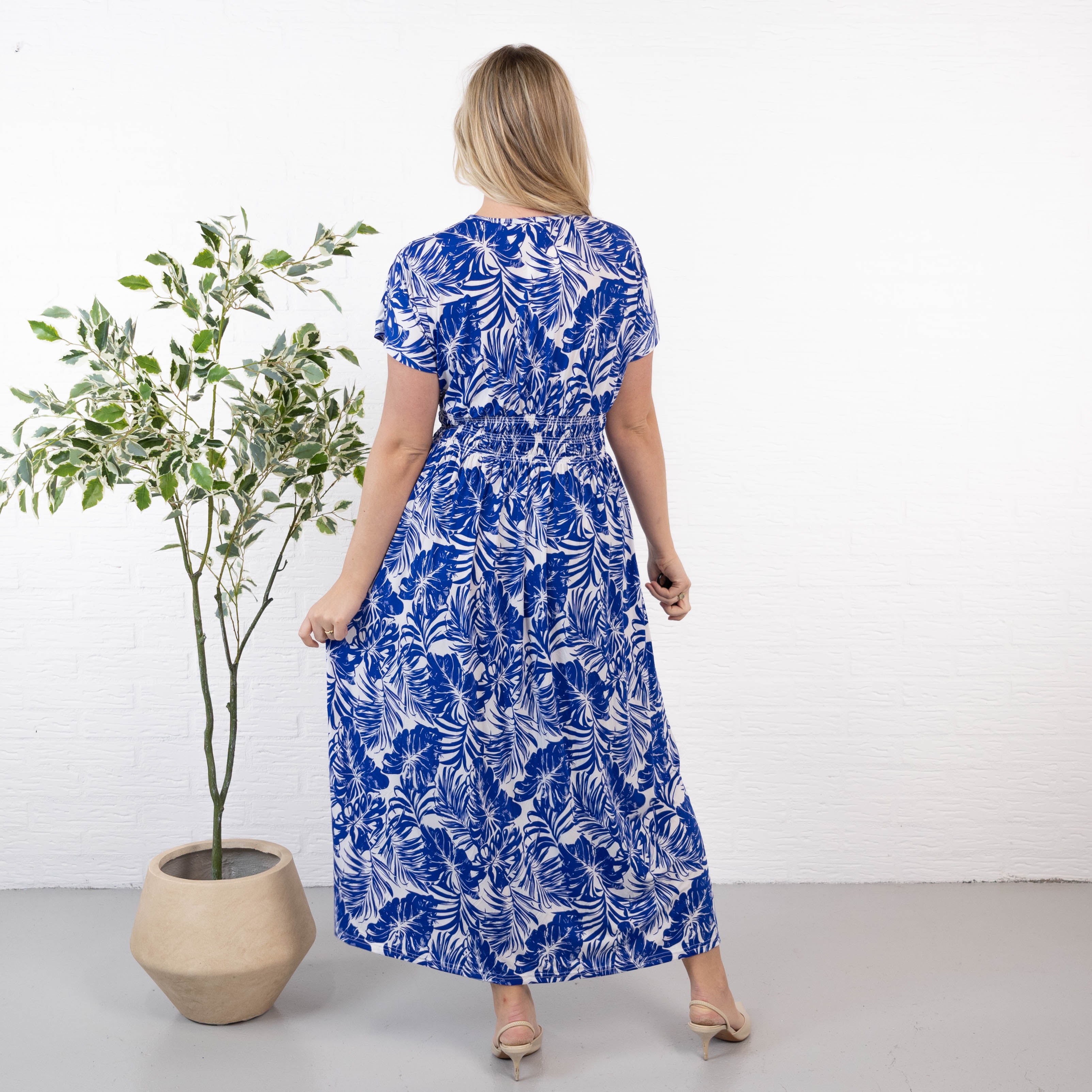 Cork kjole, Royal blue