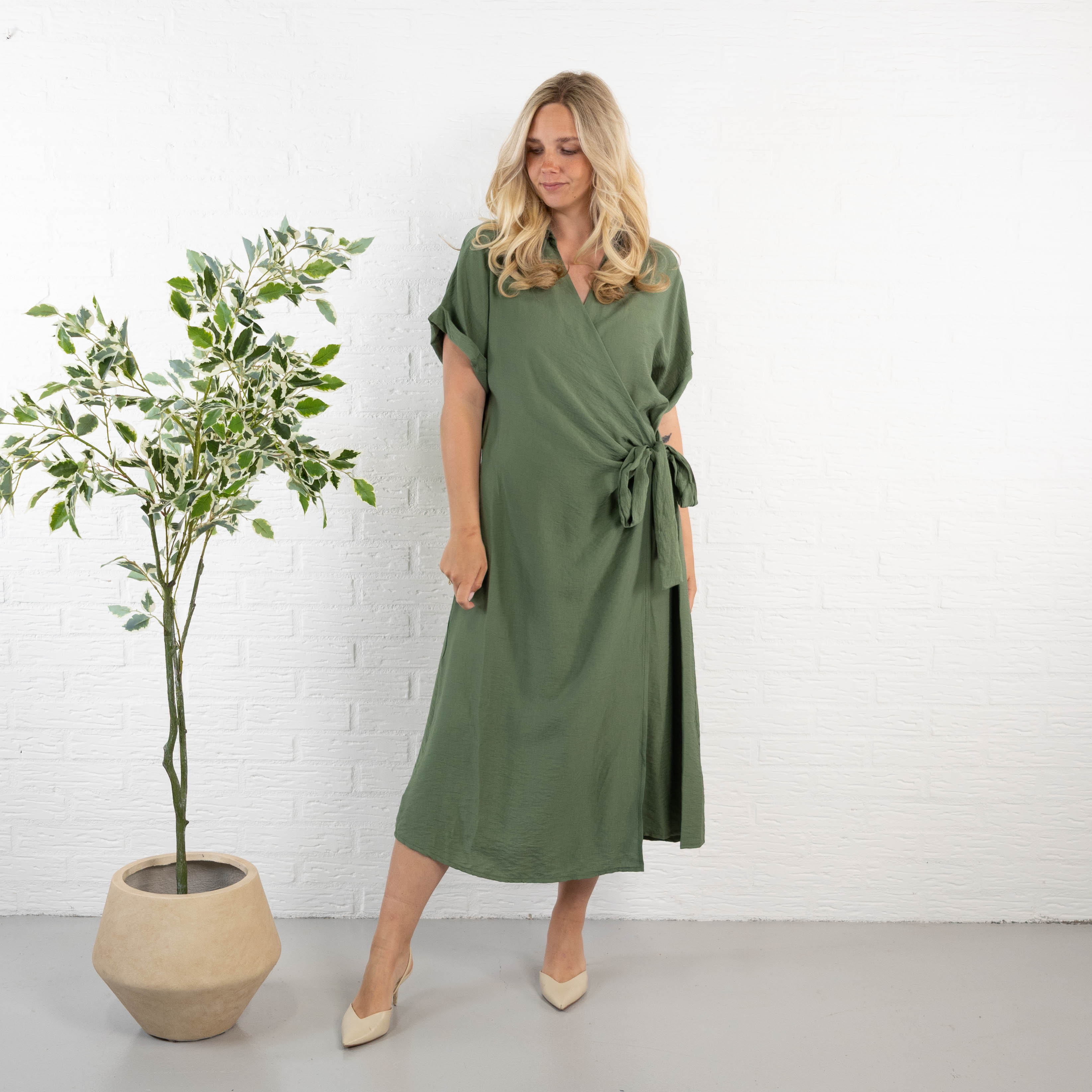 Azura kjole, Khaki