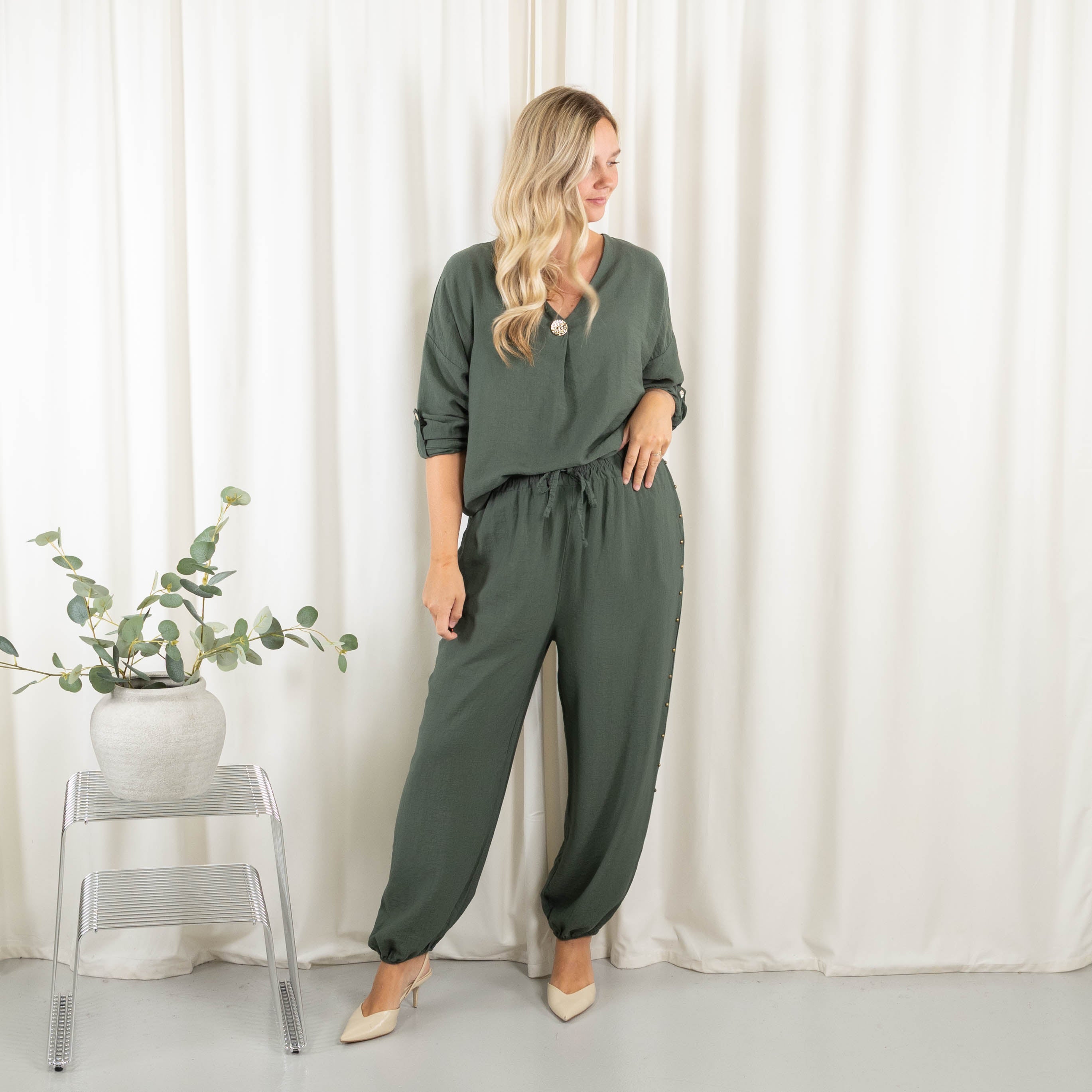 Coleen bukser, Khaki