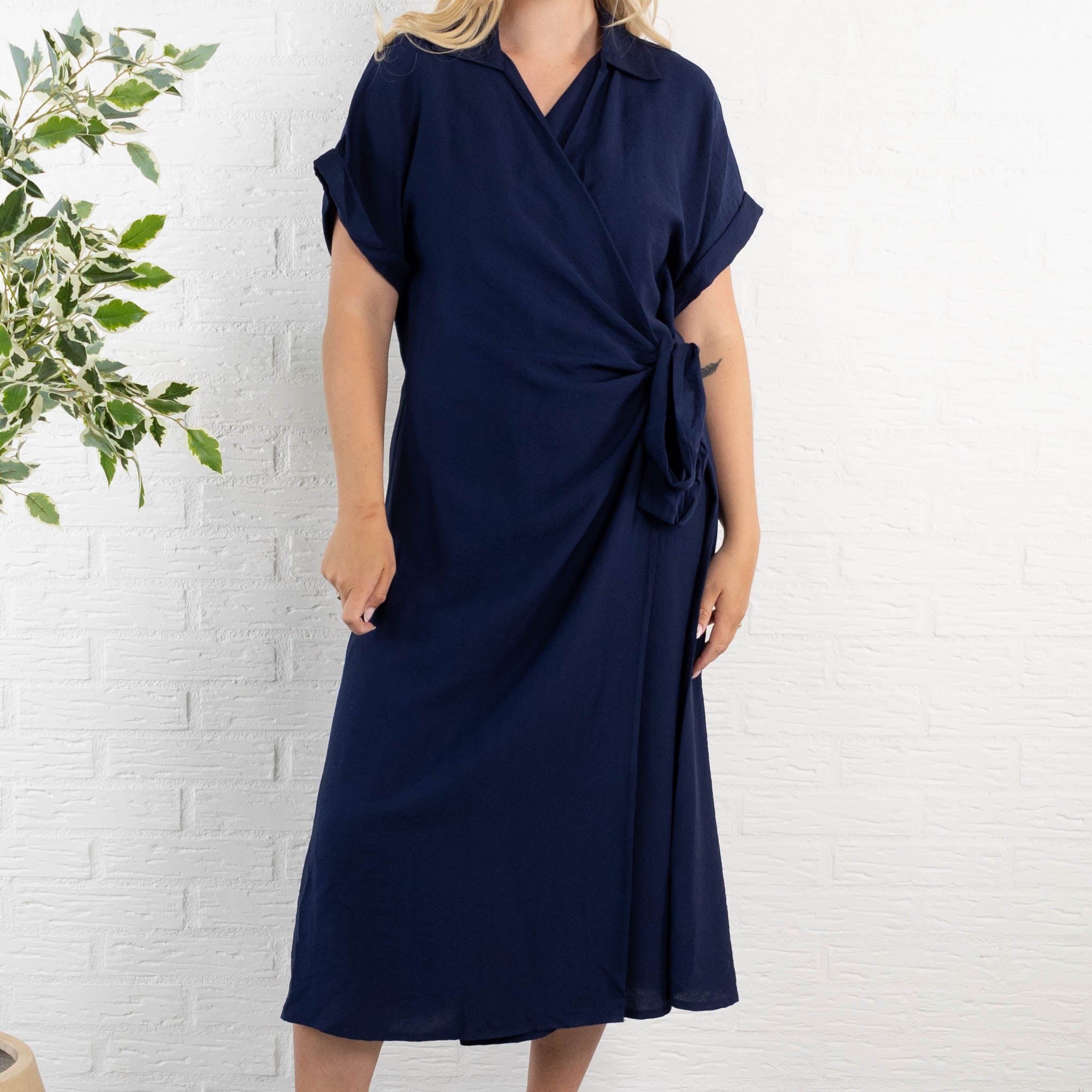 Azura kjole, Navy