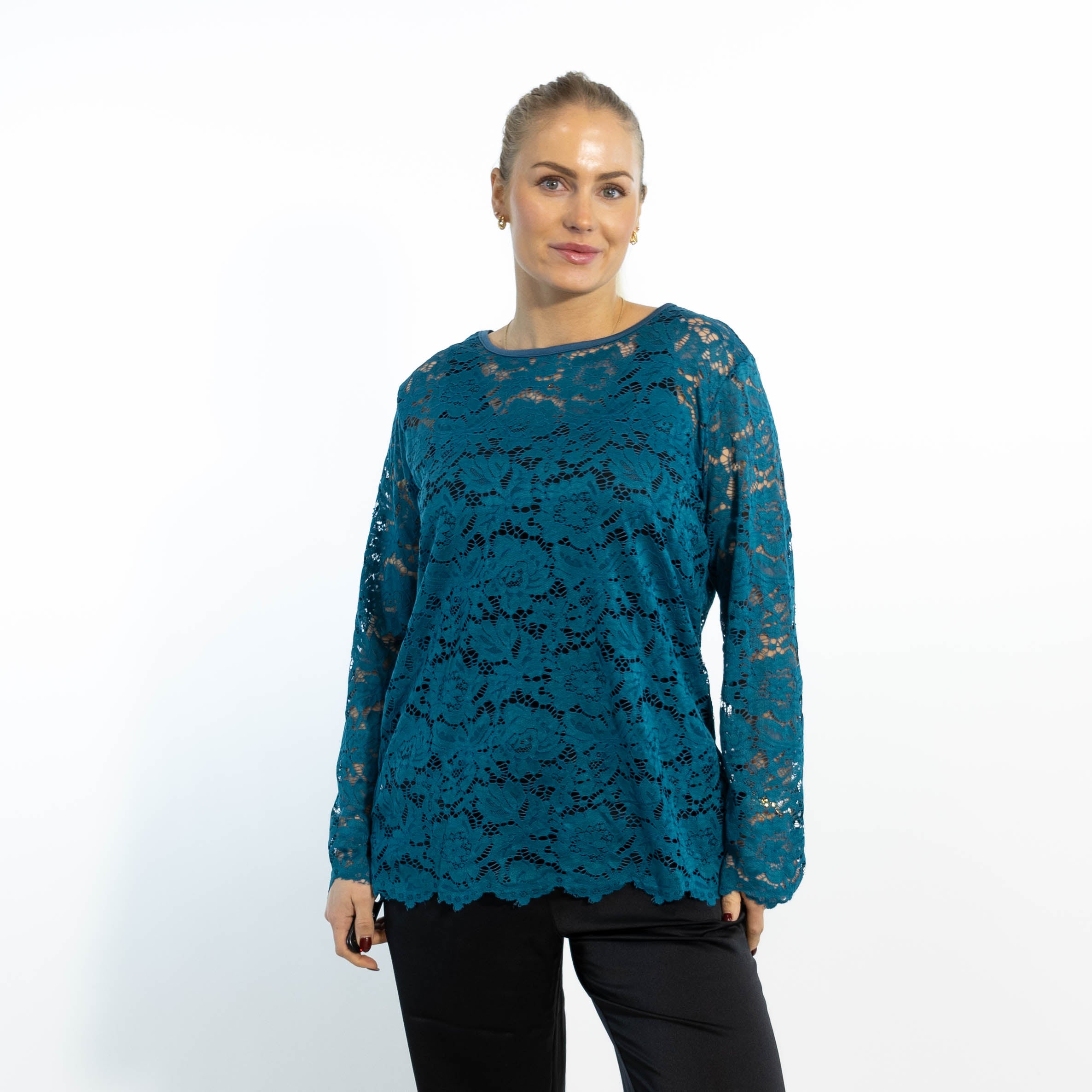 Domino lace overdel, Petrol