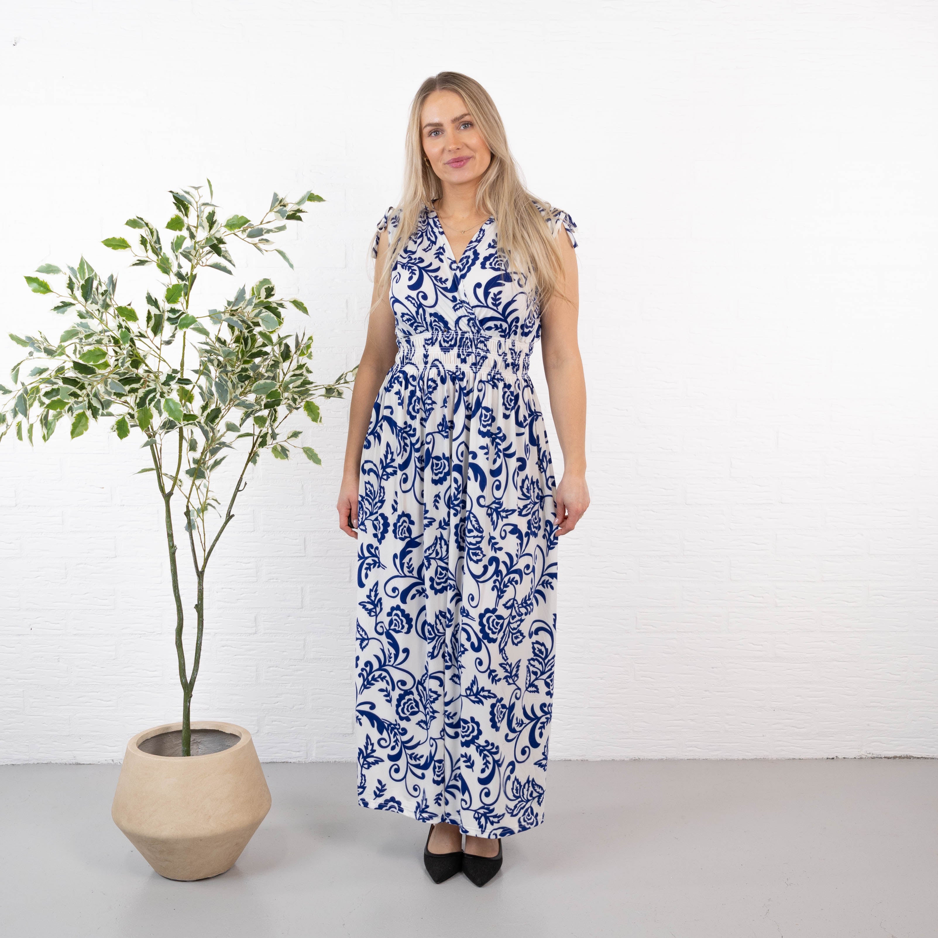 Hailey kjole, Royal blue