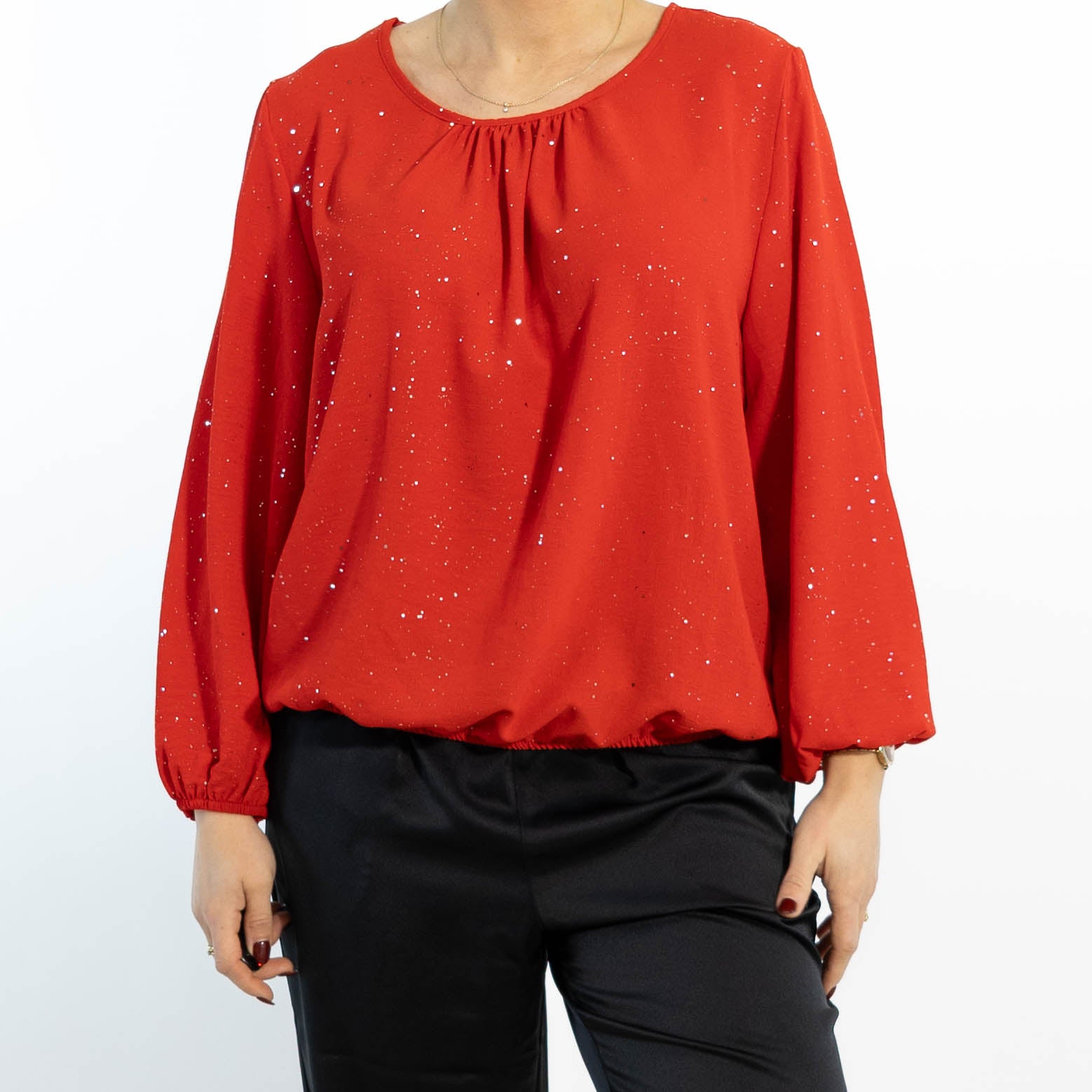 Mille glimmer overdel, Rød