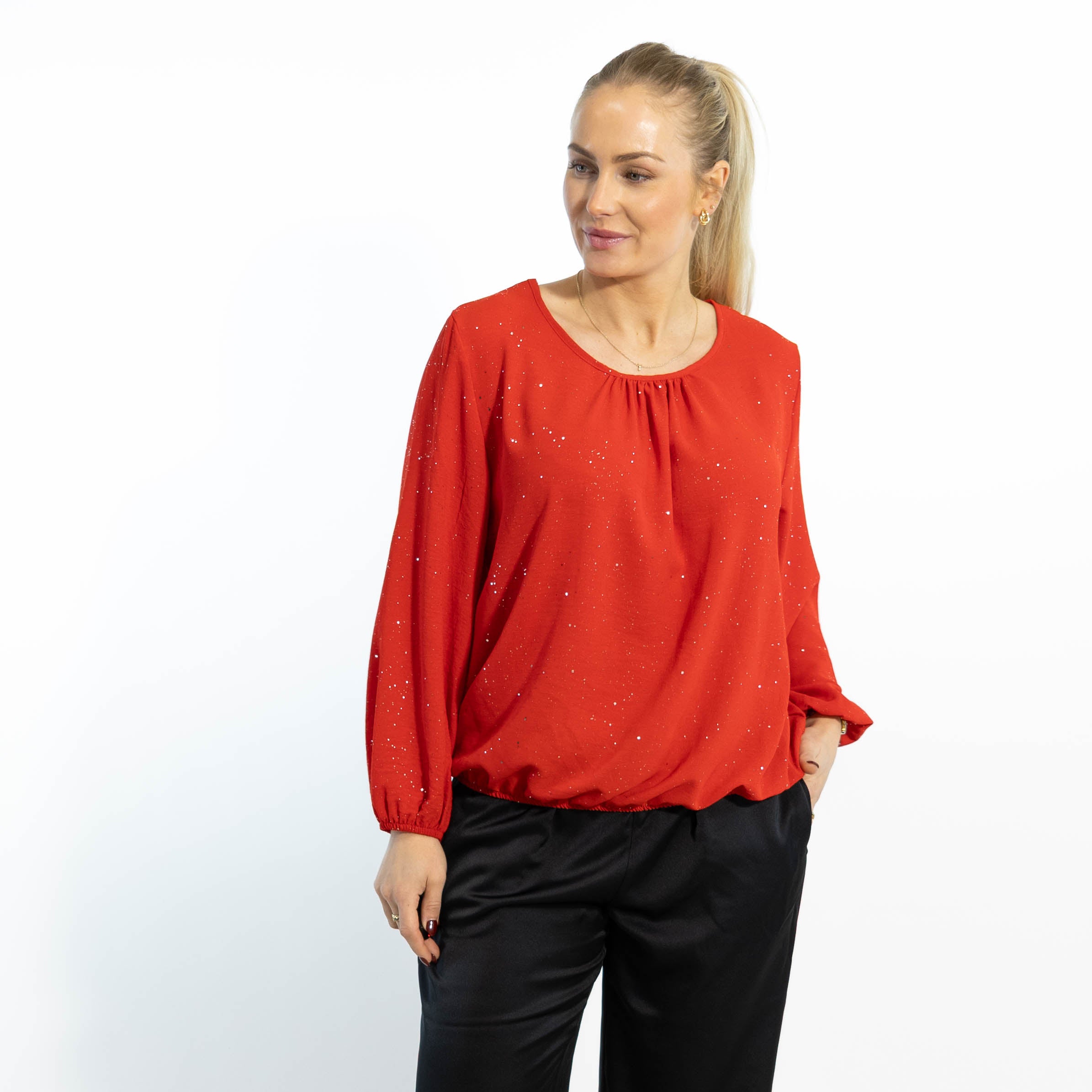 Mille glimmer overdel, Rød