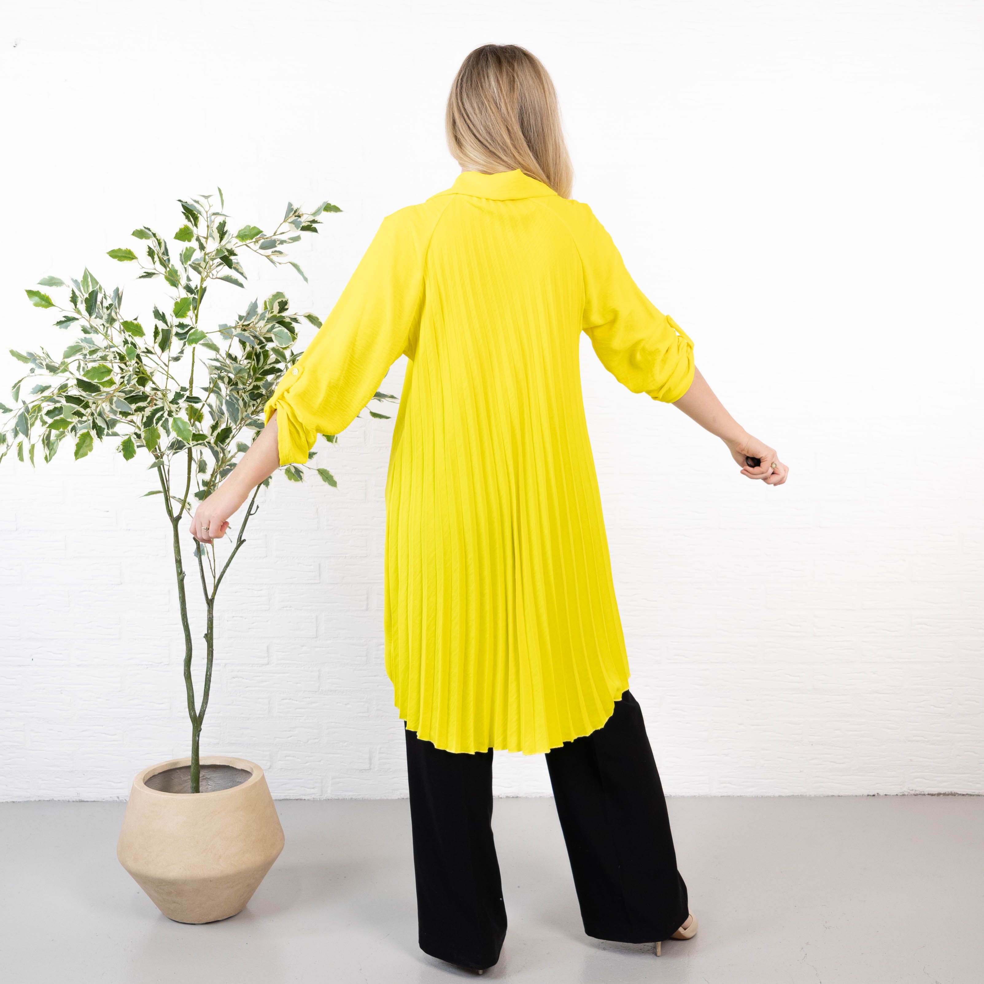 Dublin skjorte tunika, Gul