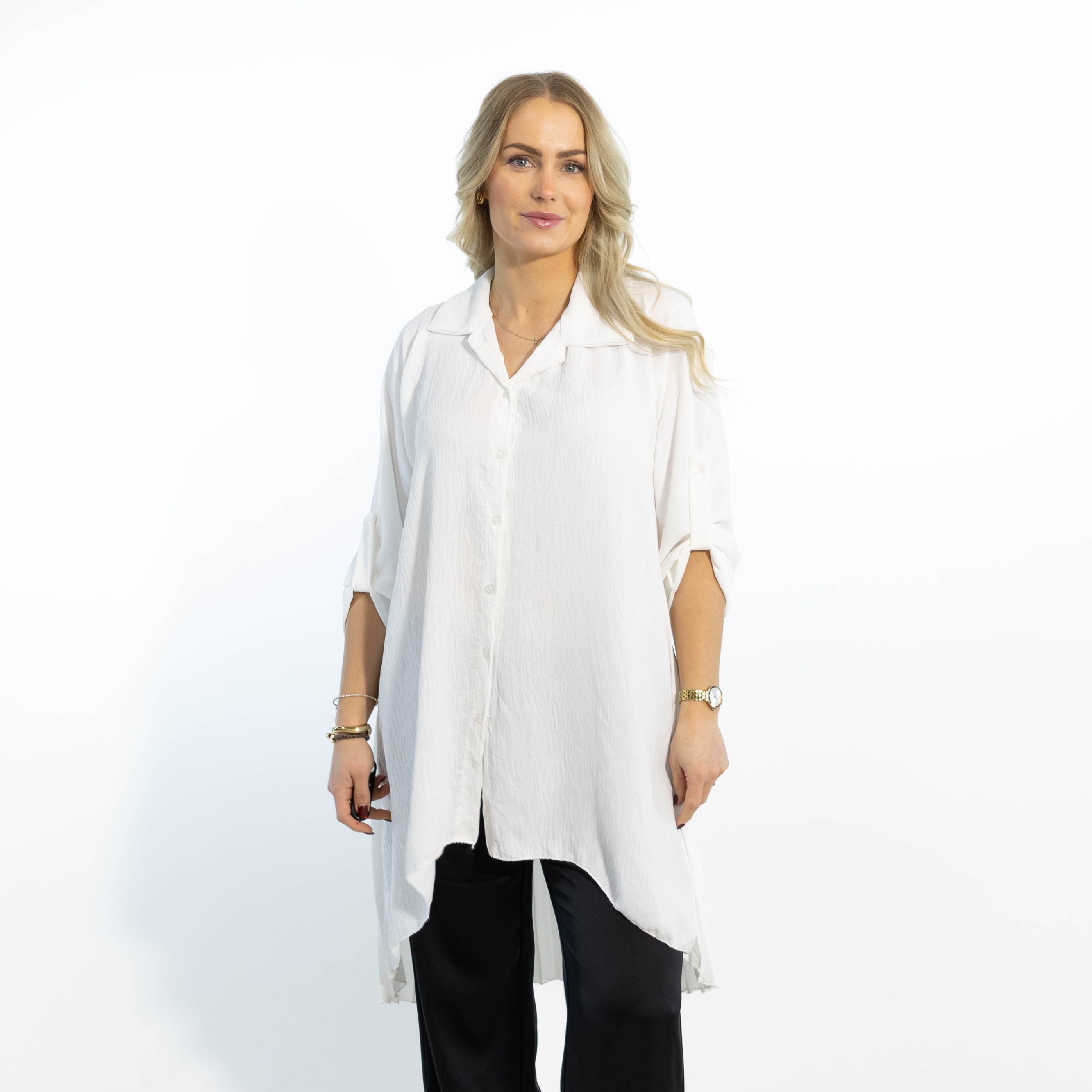 Dublin skjorte tunika, Hvid