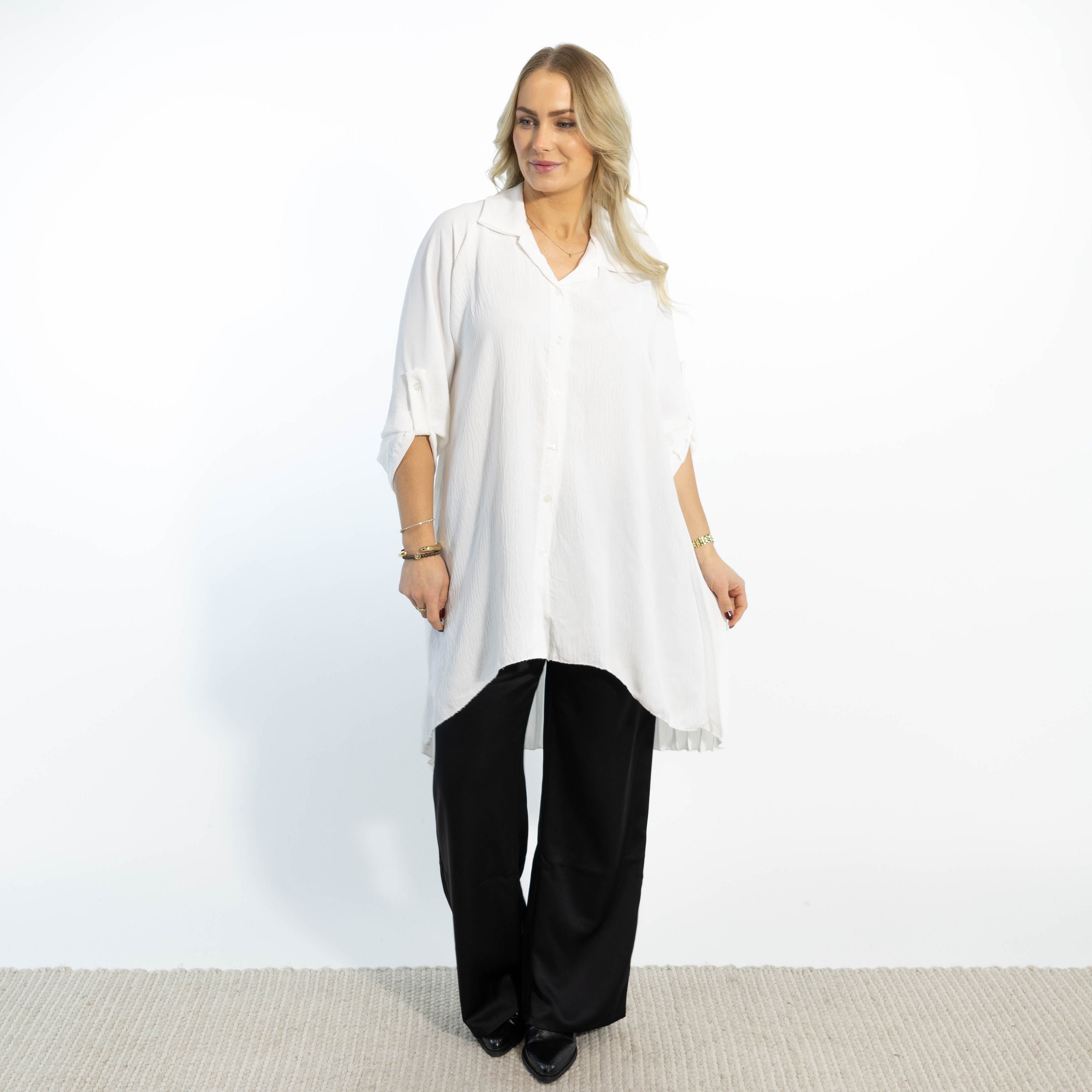 Dublin skjorte tunika, Hvid