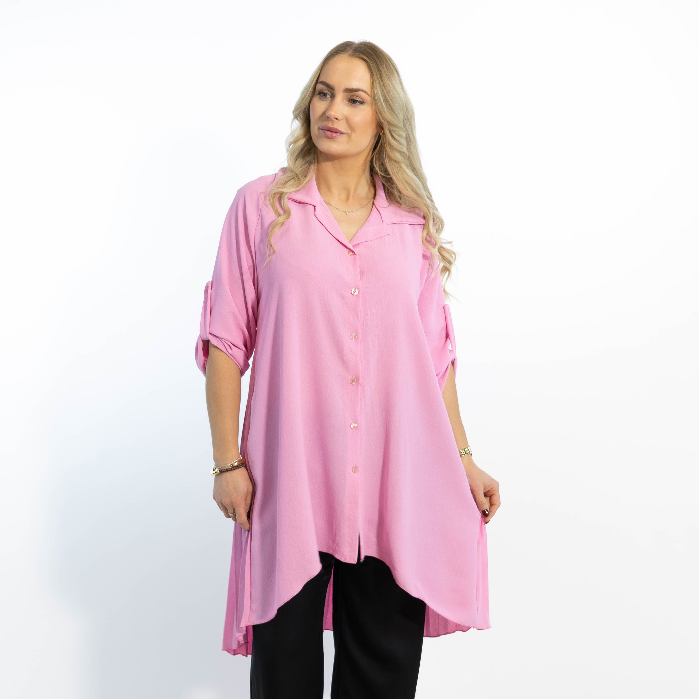 Dublin skjorte tunika, Lyserød