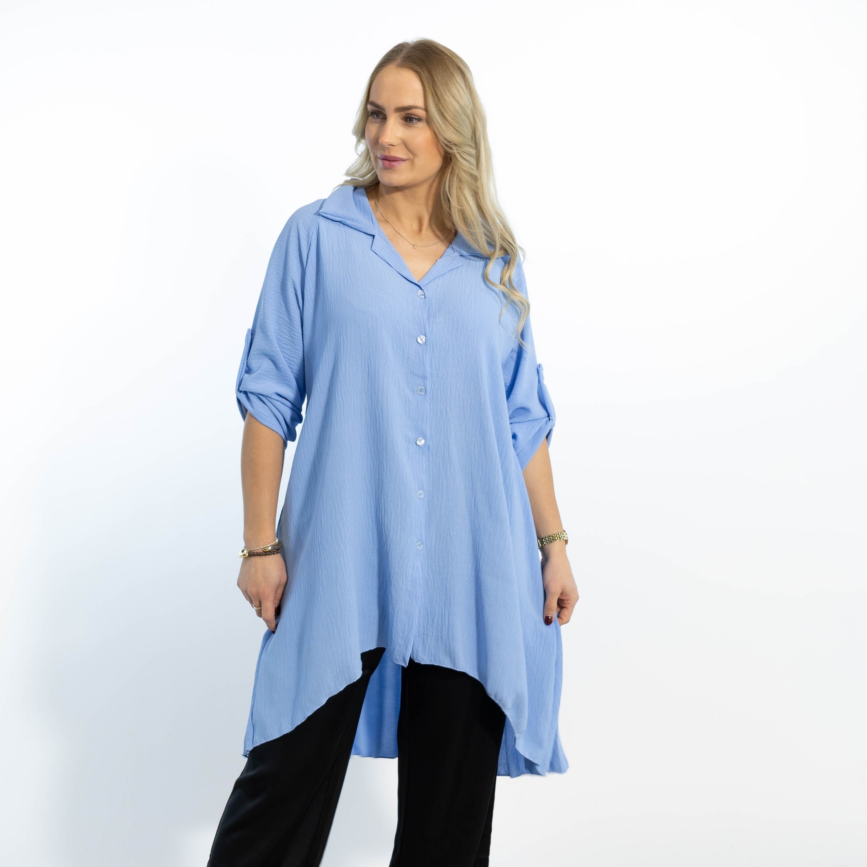 Dublin skjorte tunika, Lyseblå