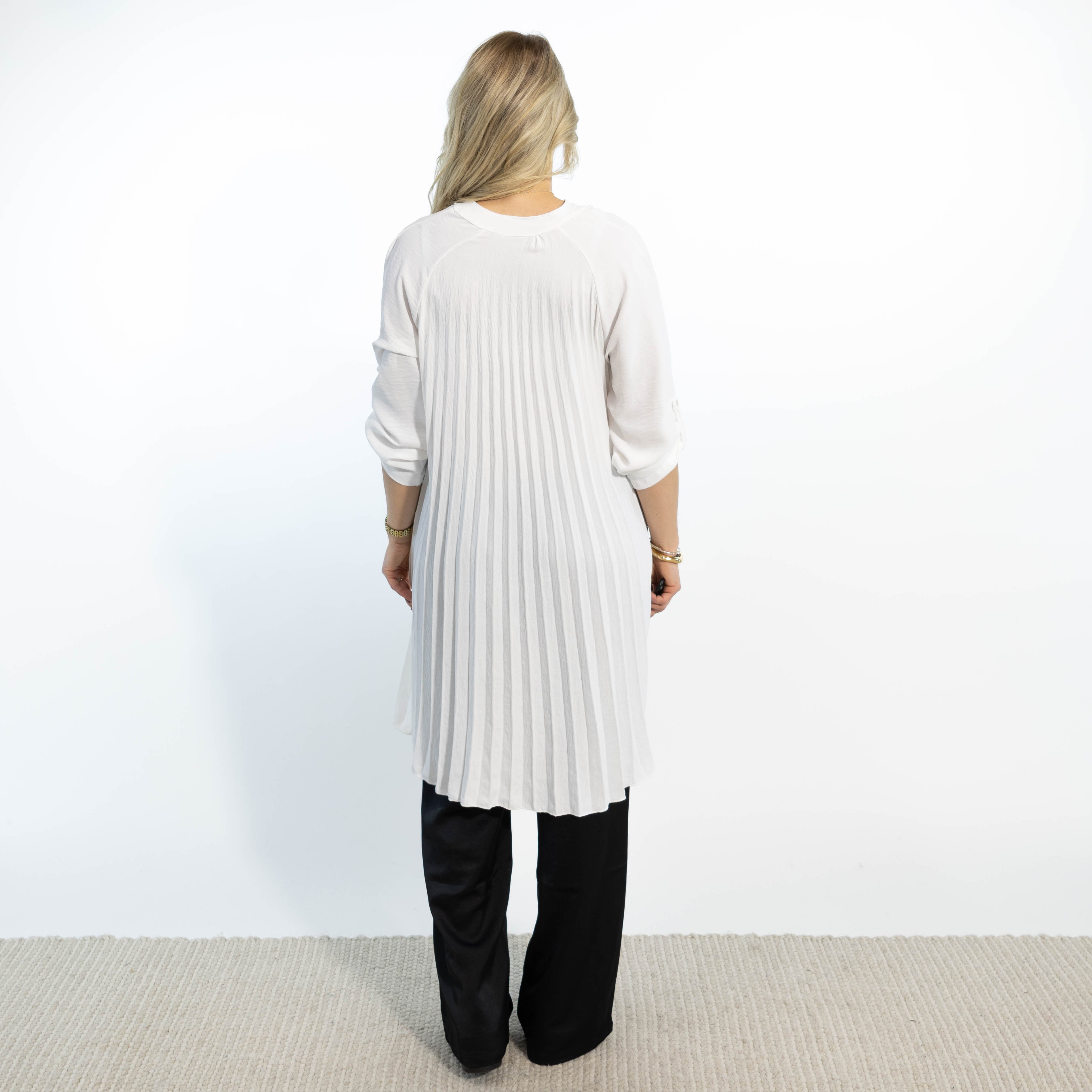 Derry skjorte tunika, Hvid