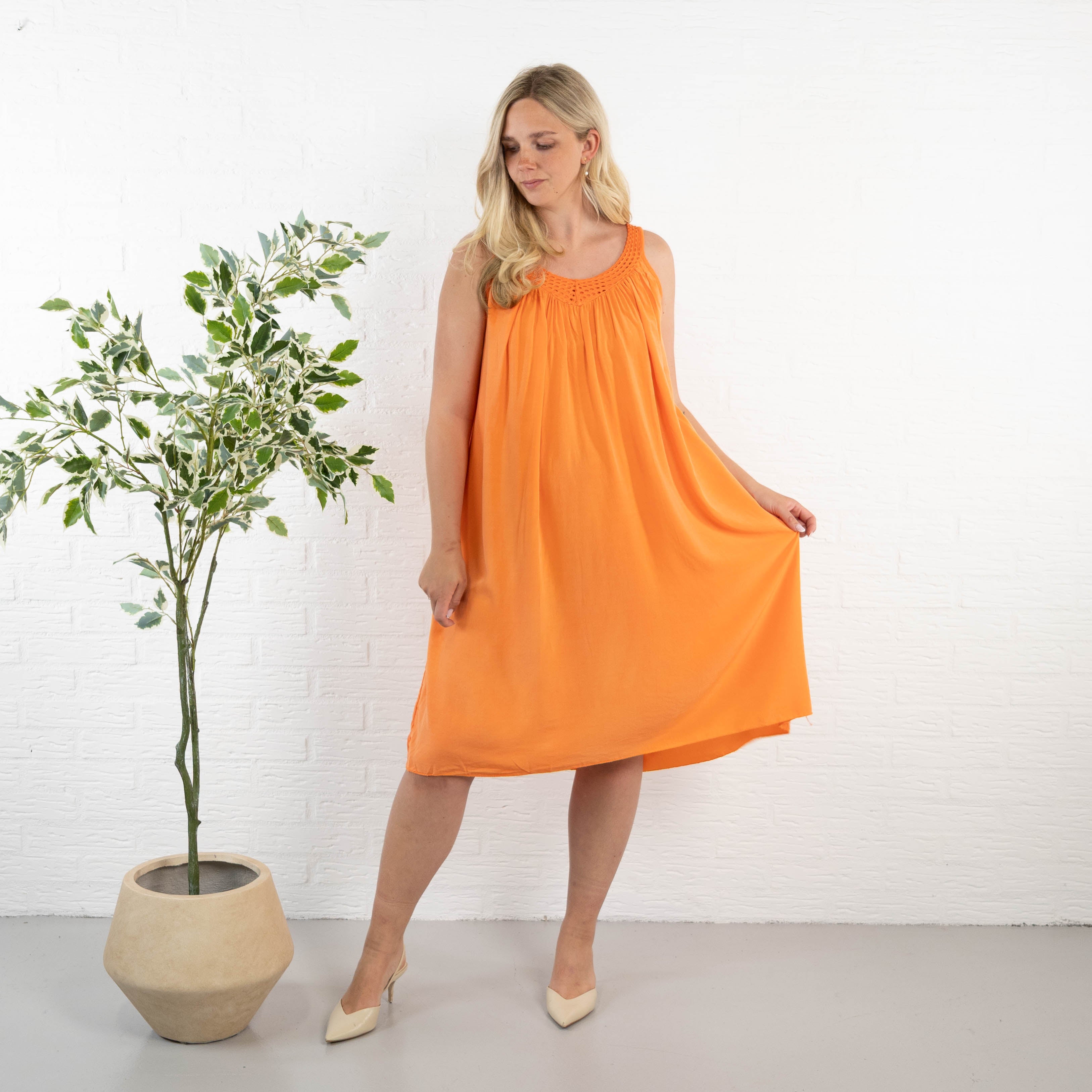 Adore kjole, Orange