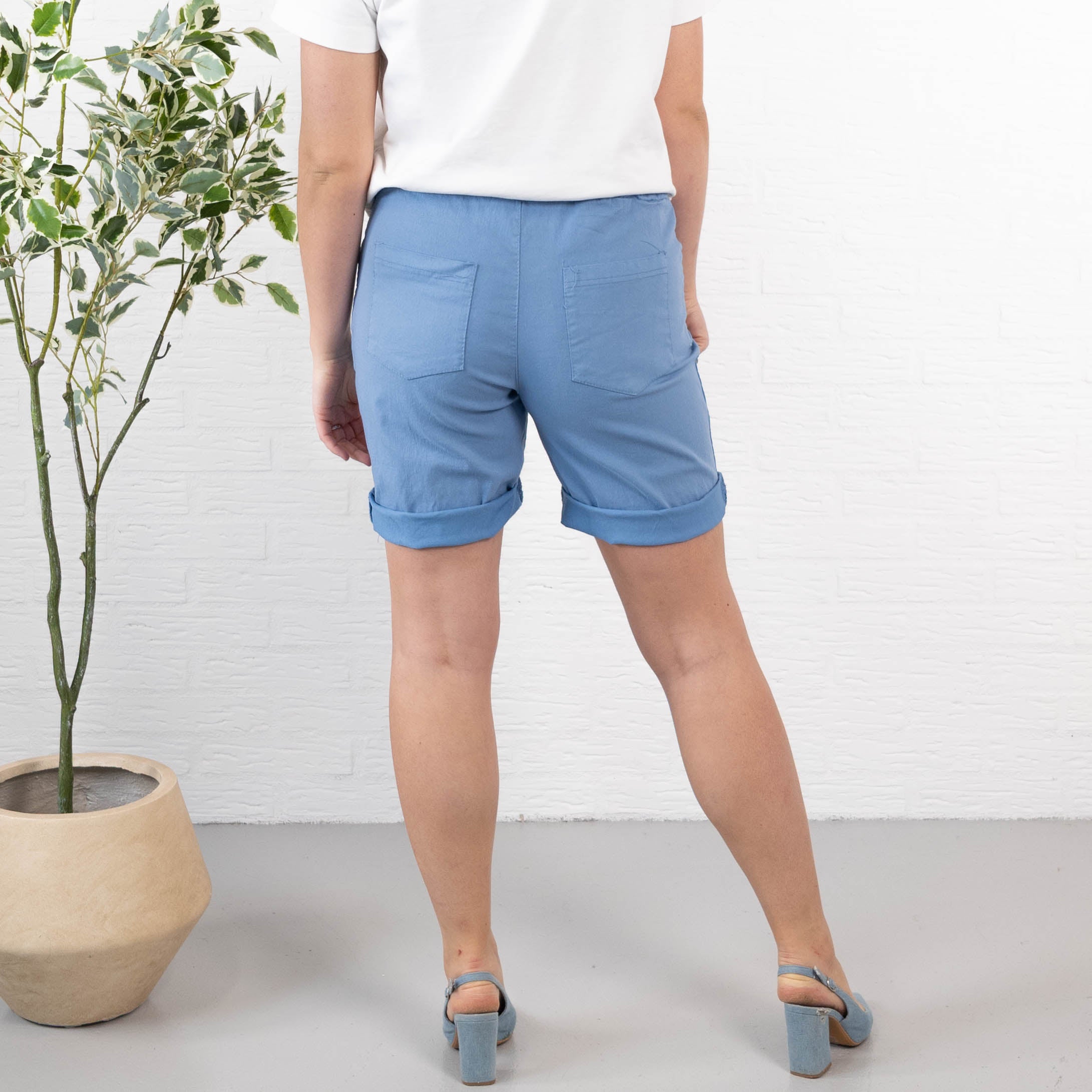 Milly shorts, Dueblå