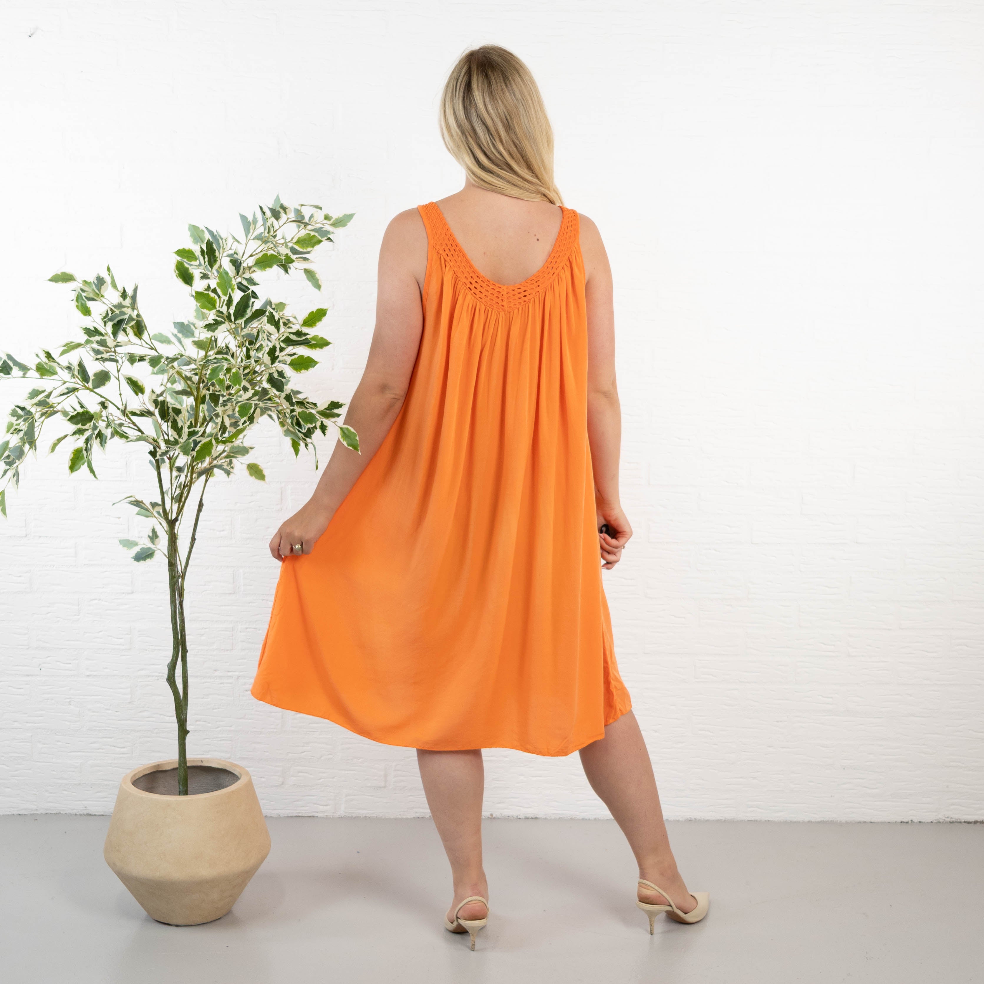 Adore kjole, Orange