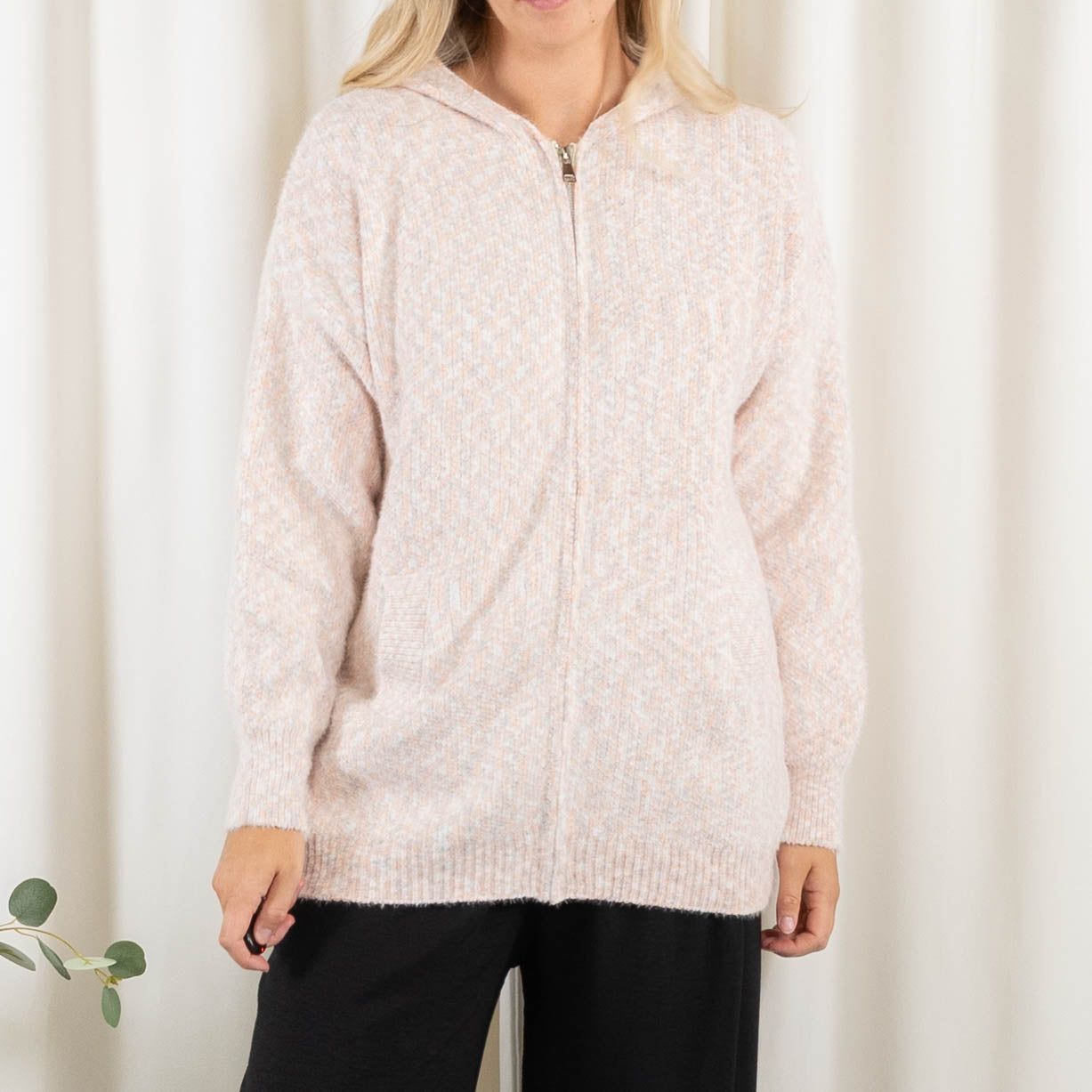 Esther cardigan, Rosa