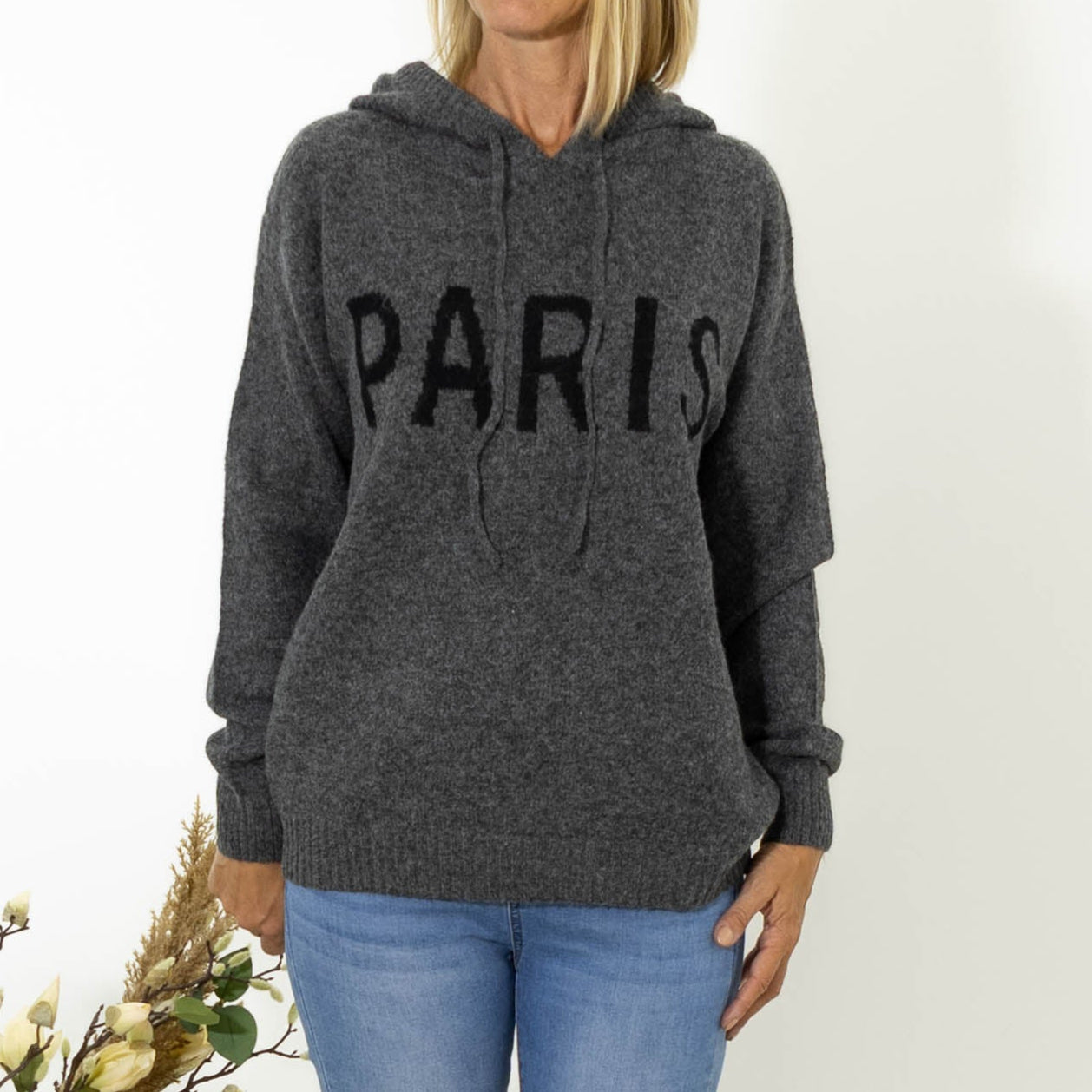 Patricia Paris strik, Mørkegrå