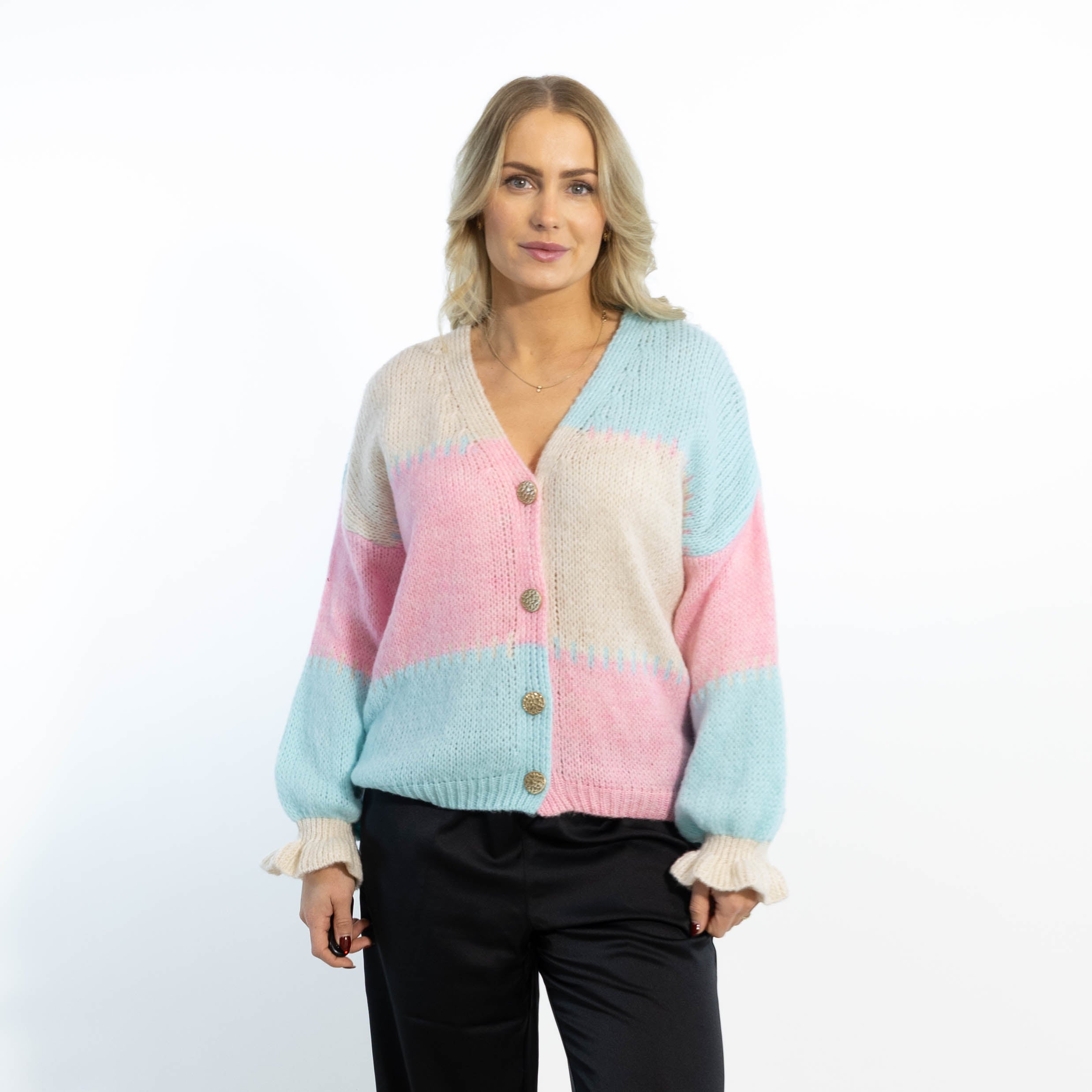 Thea Patchwork Strik, Turkis