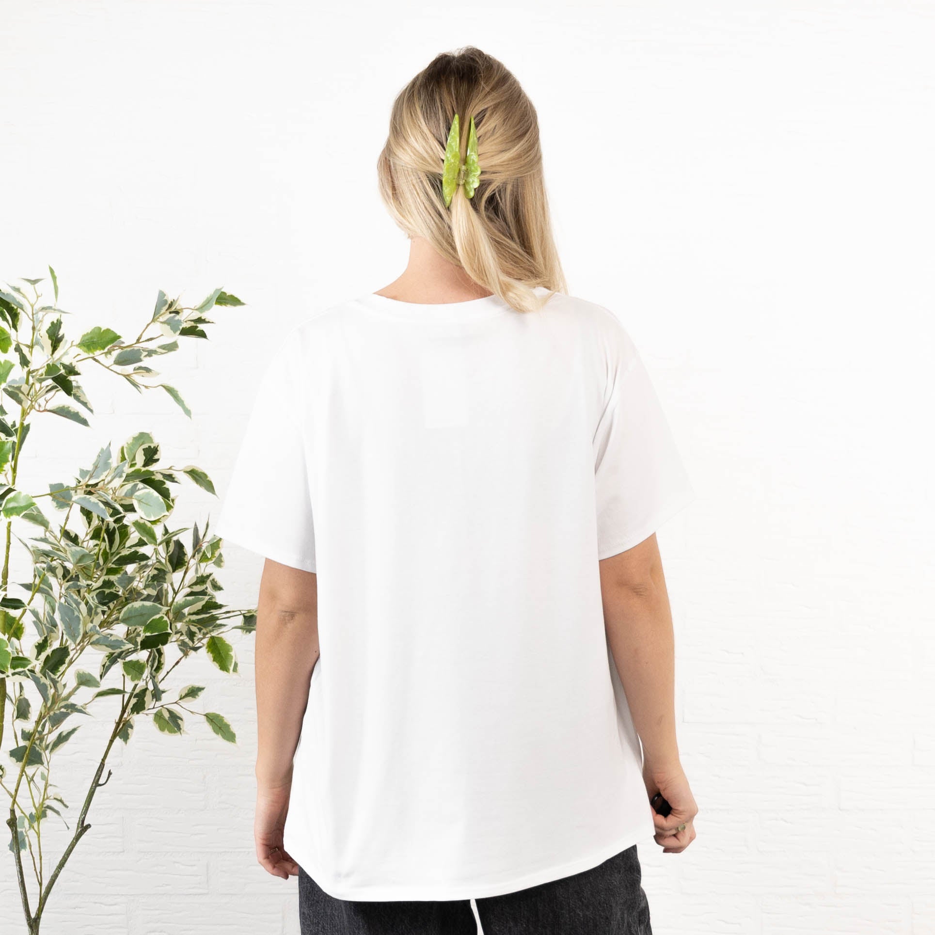 American lover t-shirt, Hvid