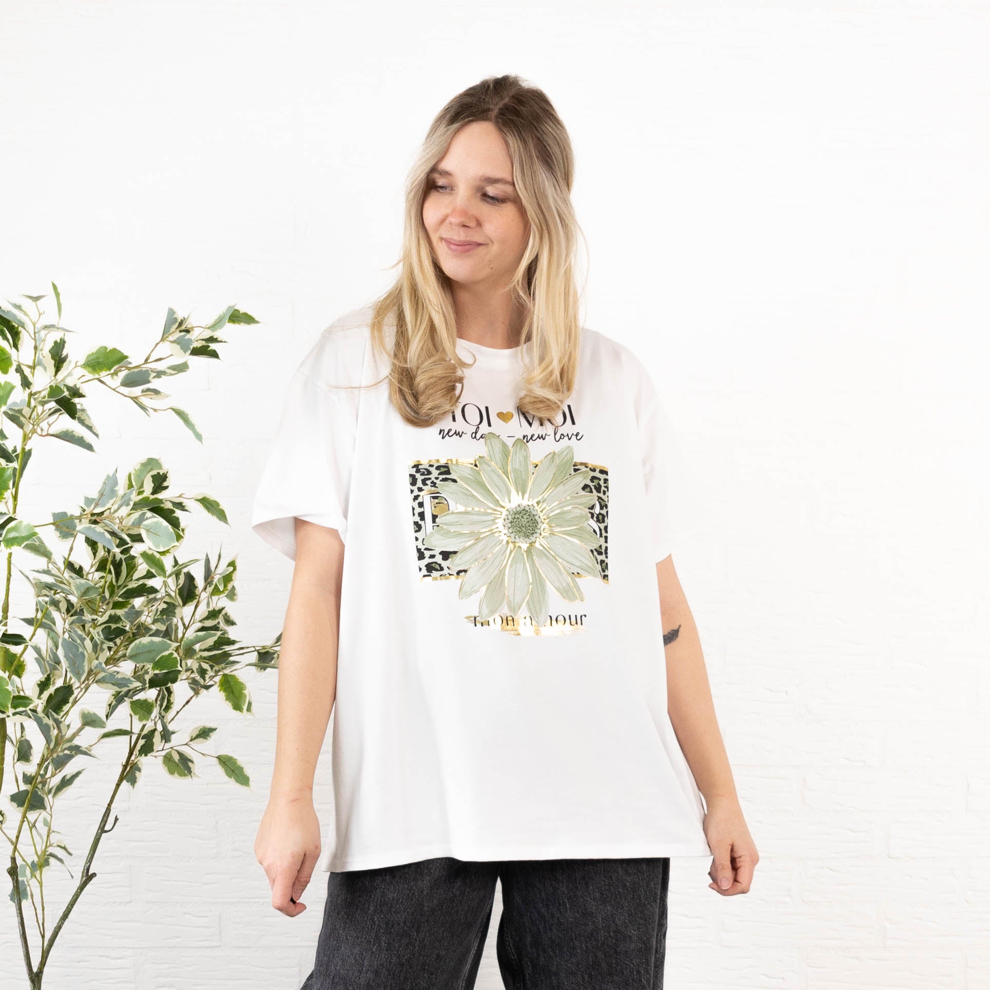 Tio Moi t-shirt, Khaki
