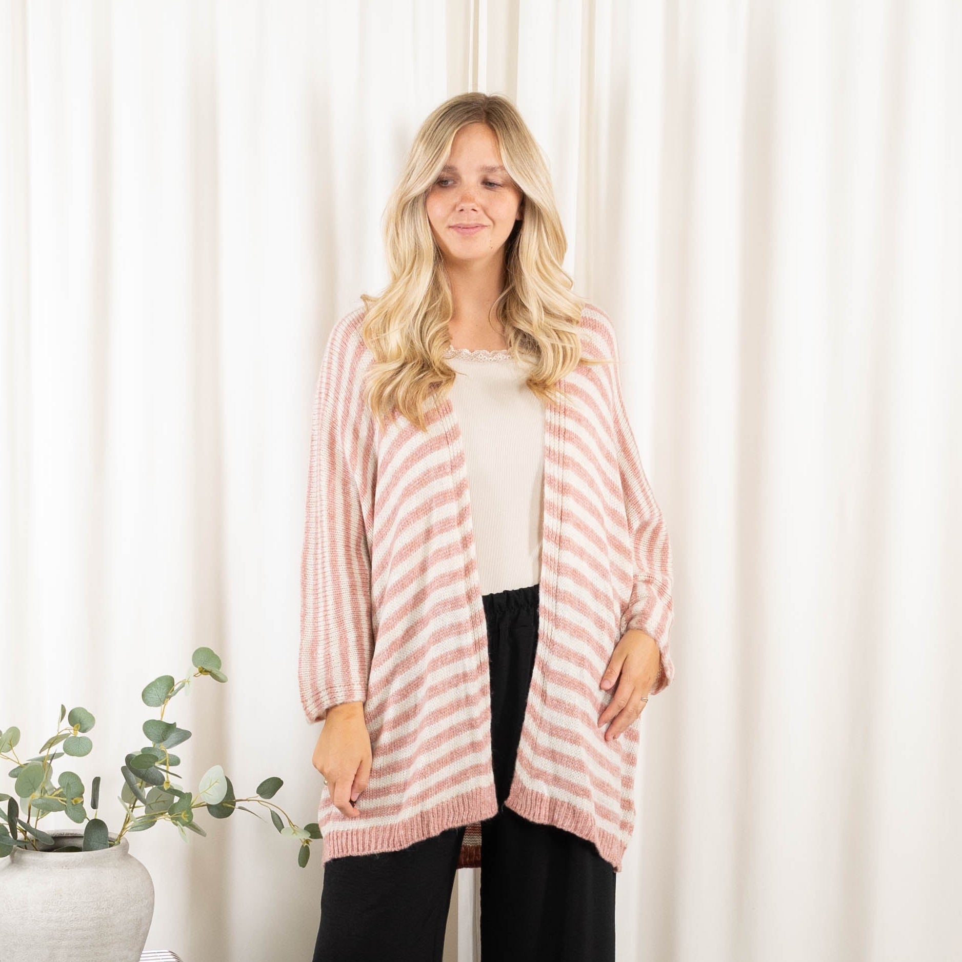 Callie cardigan, Rosa