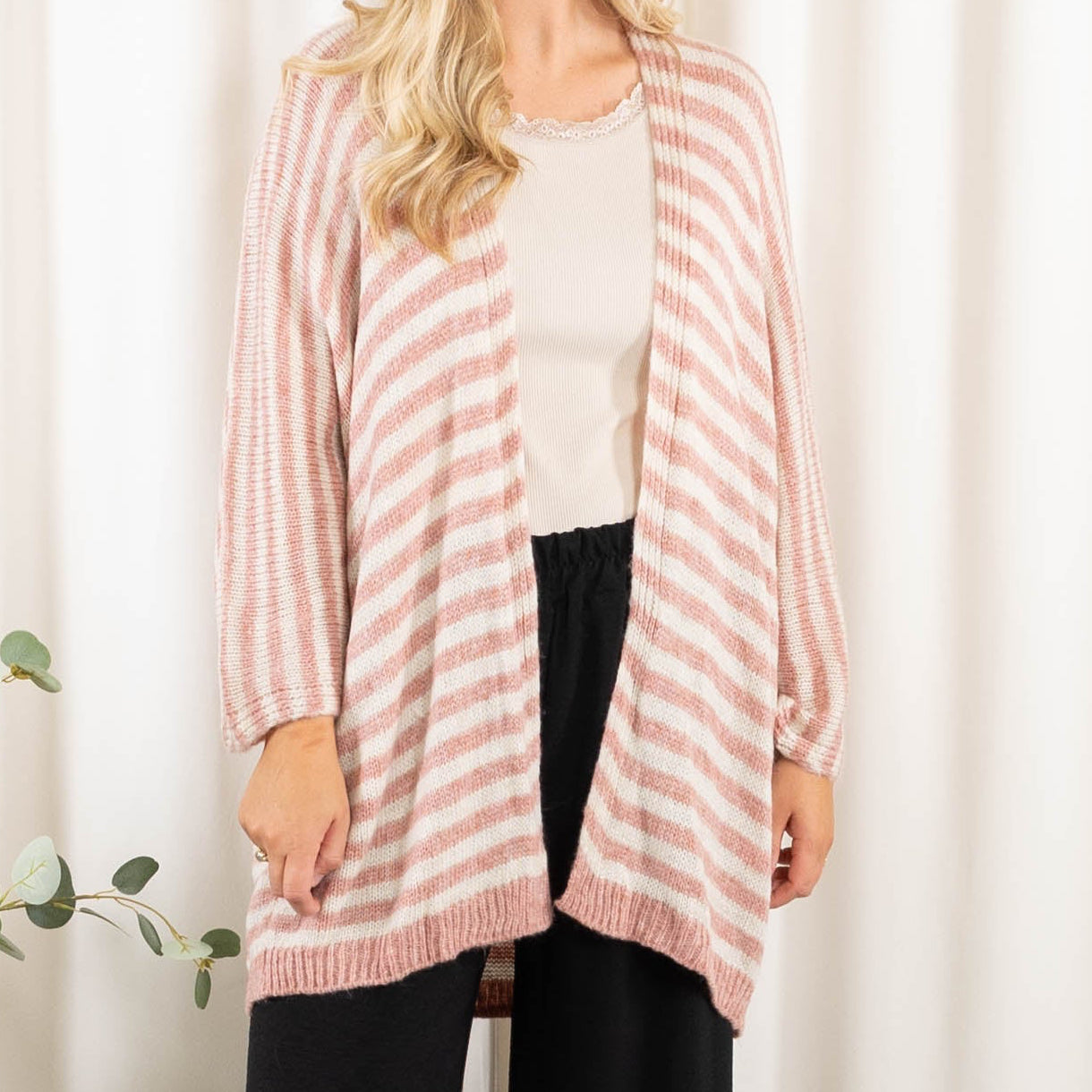 Callie cardigan, Rosa