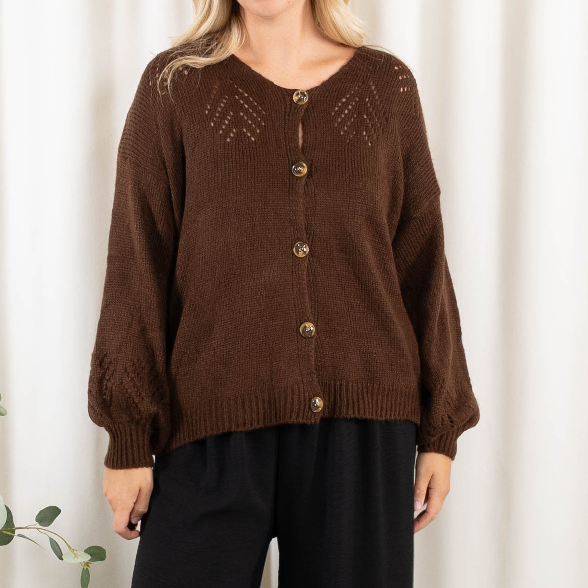 Katlyn cardigan, Choko
