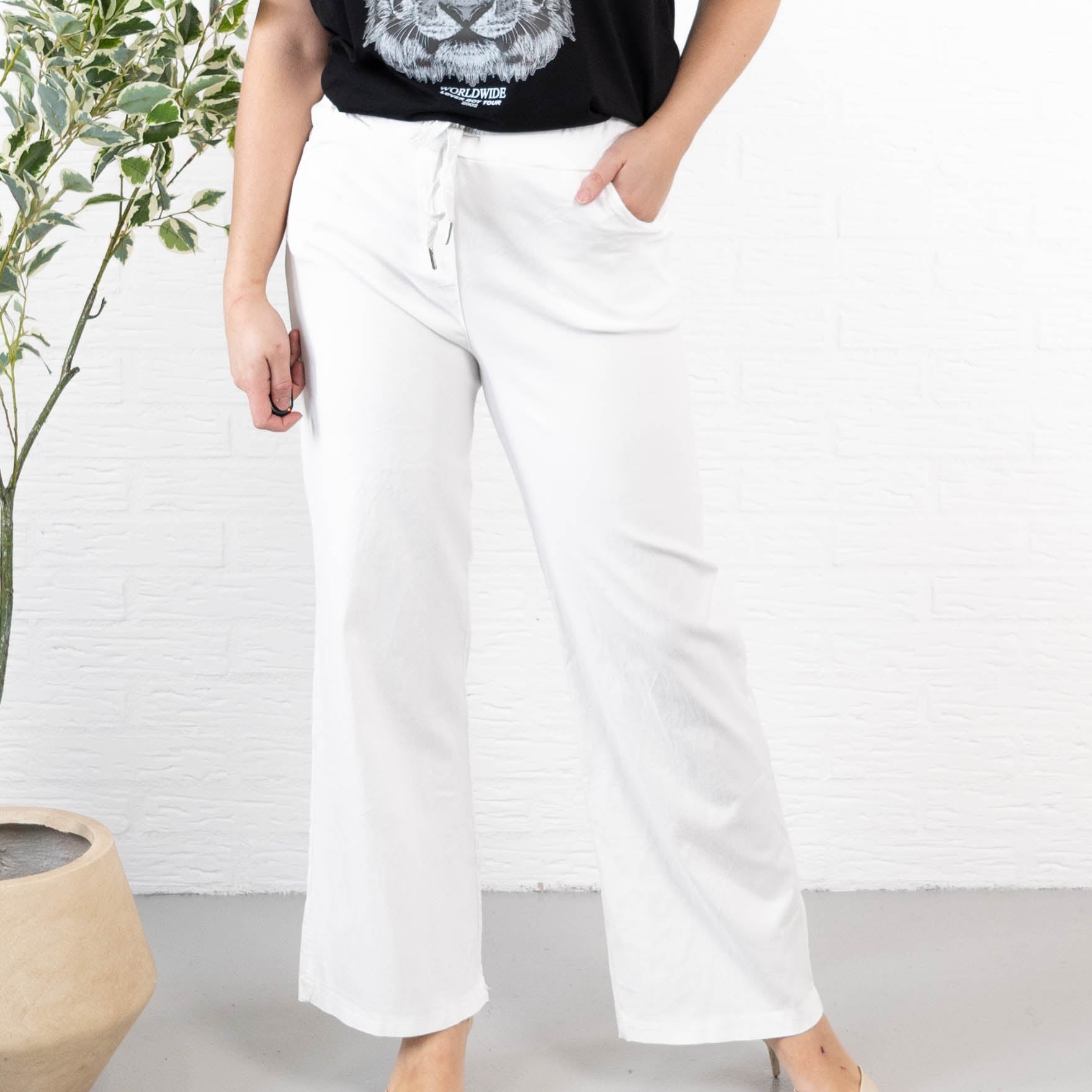 Macy bukser, Hvid
