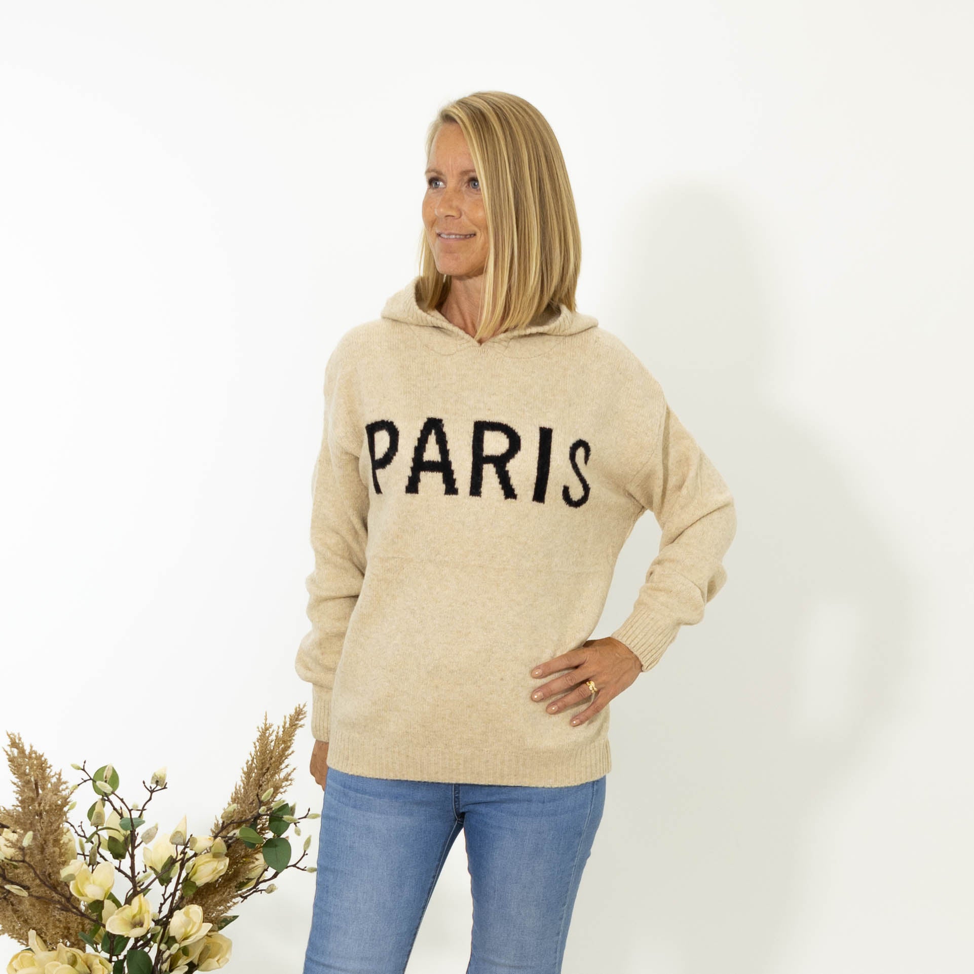 Patricia Paris strik, Beige