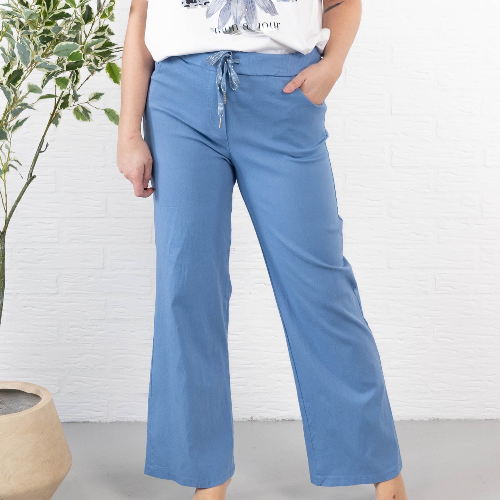 Macy bukser, Dueblå