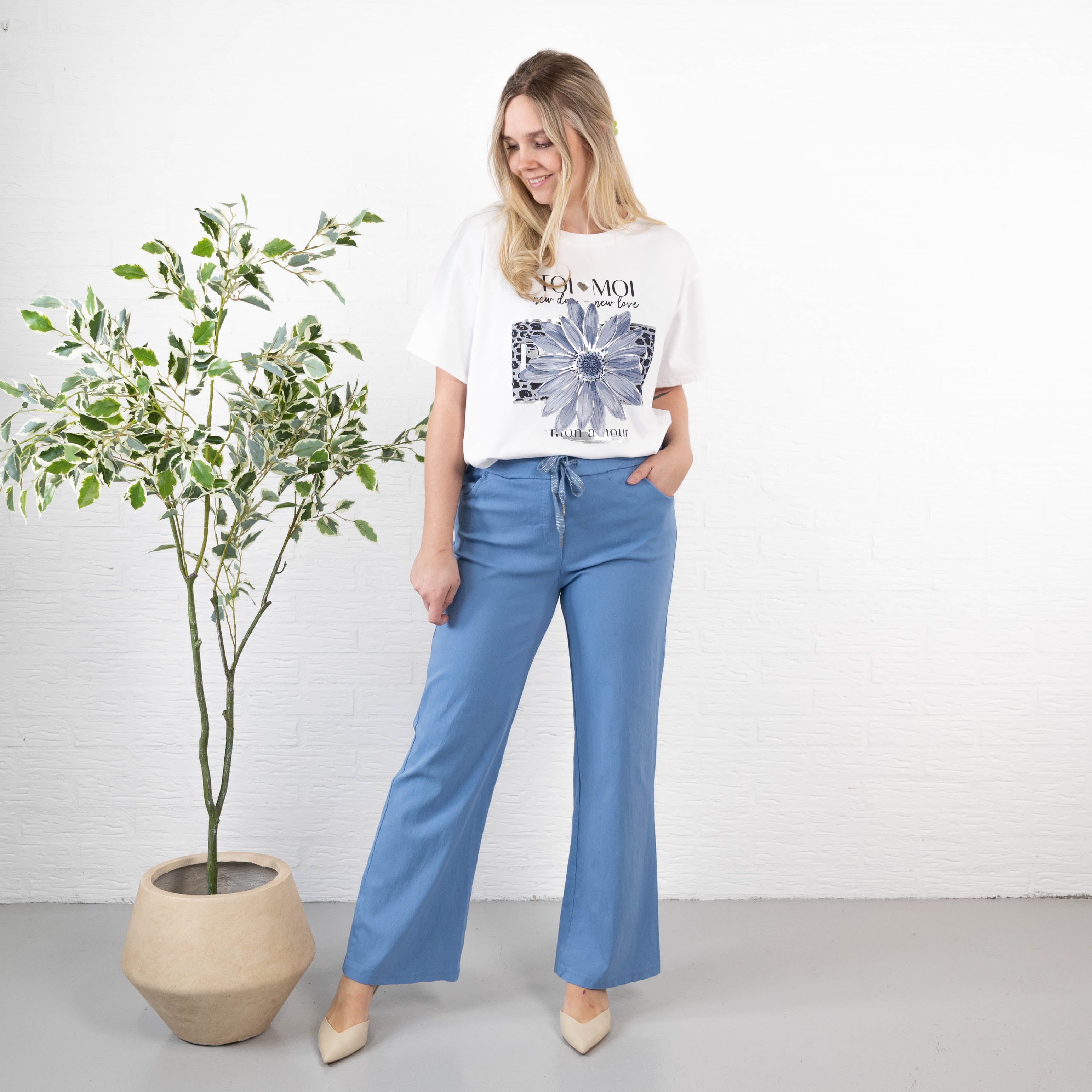 Macy bukser, Dueblå