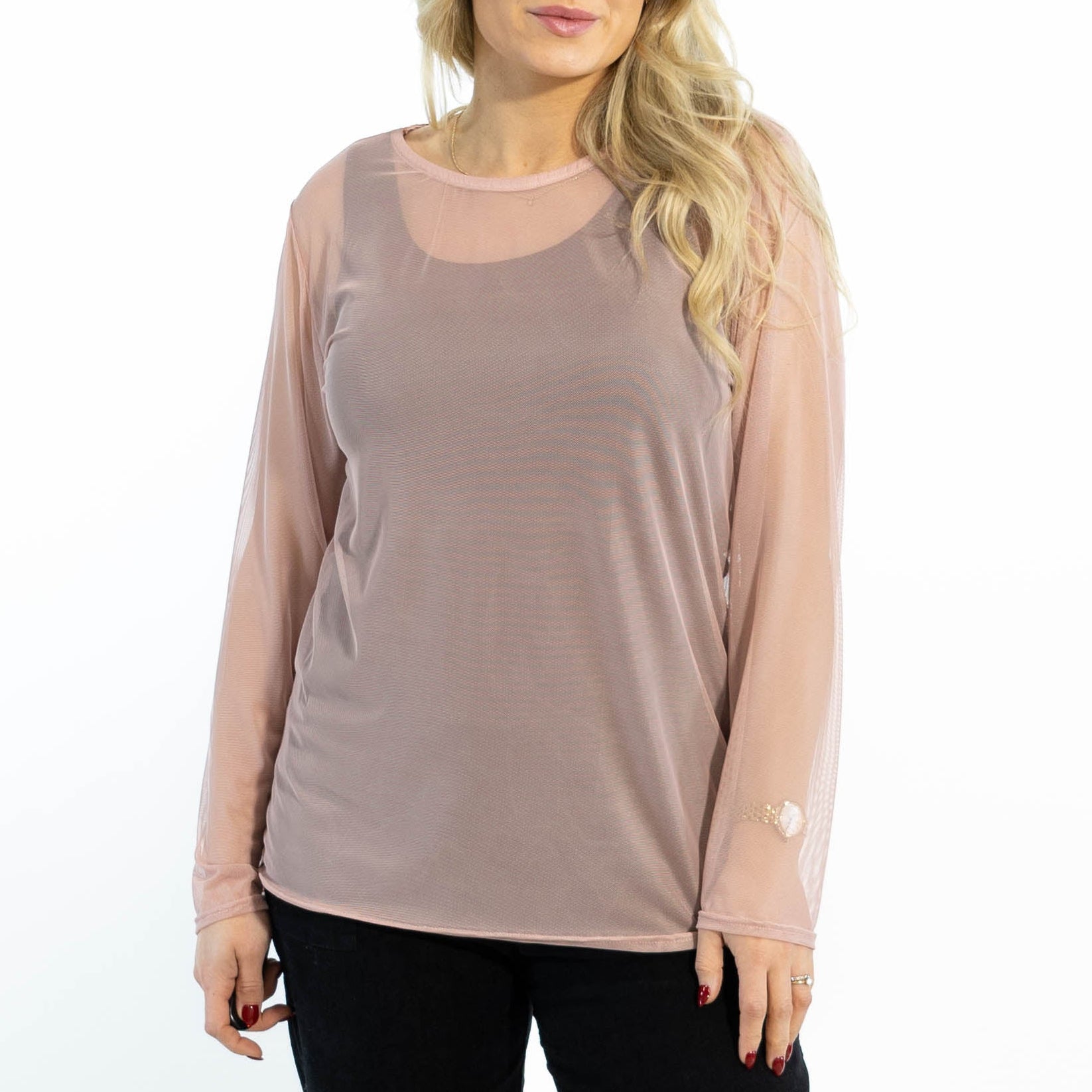 Sally mesh overdel, Rosa