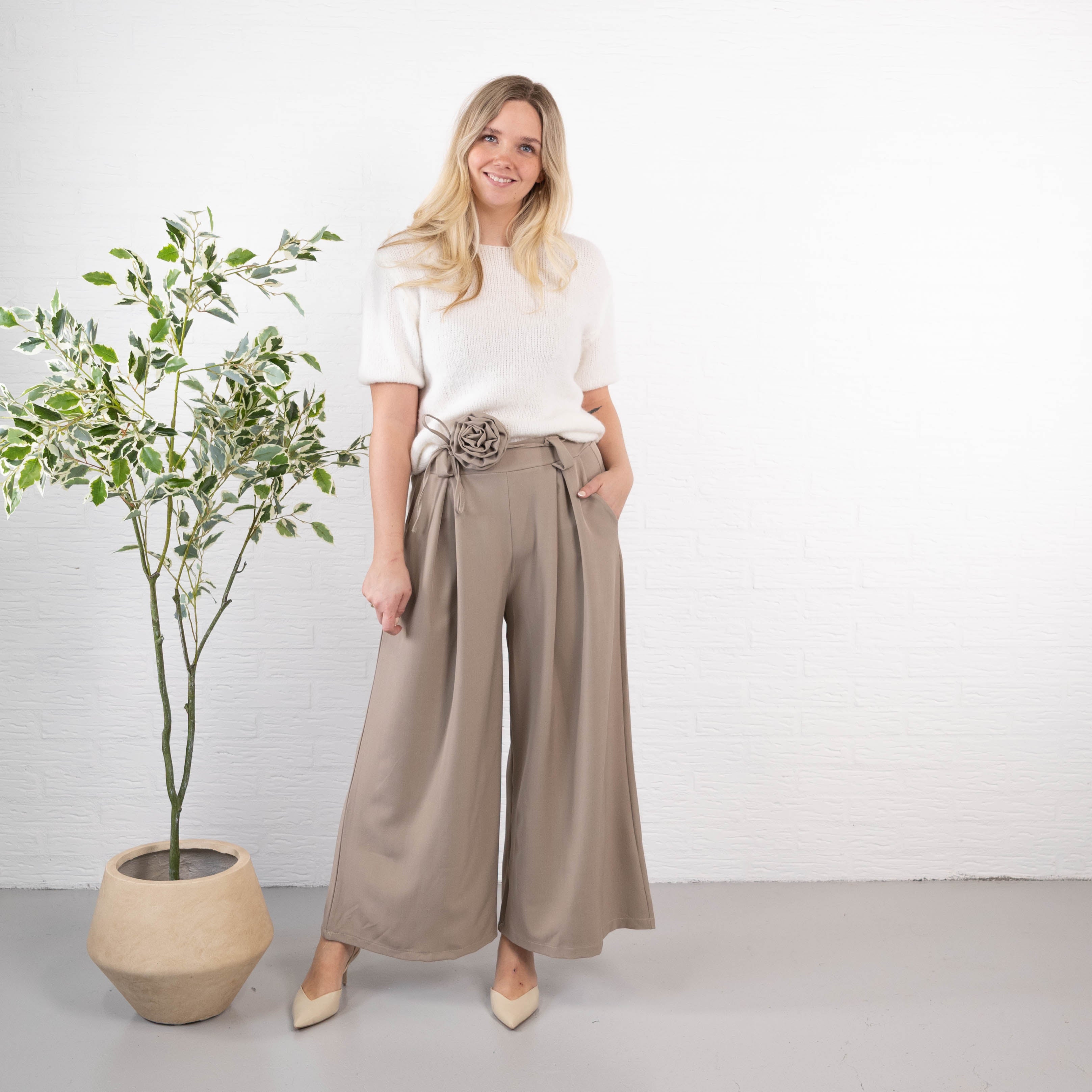 Oregon bukser, Taupe